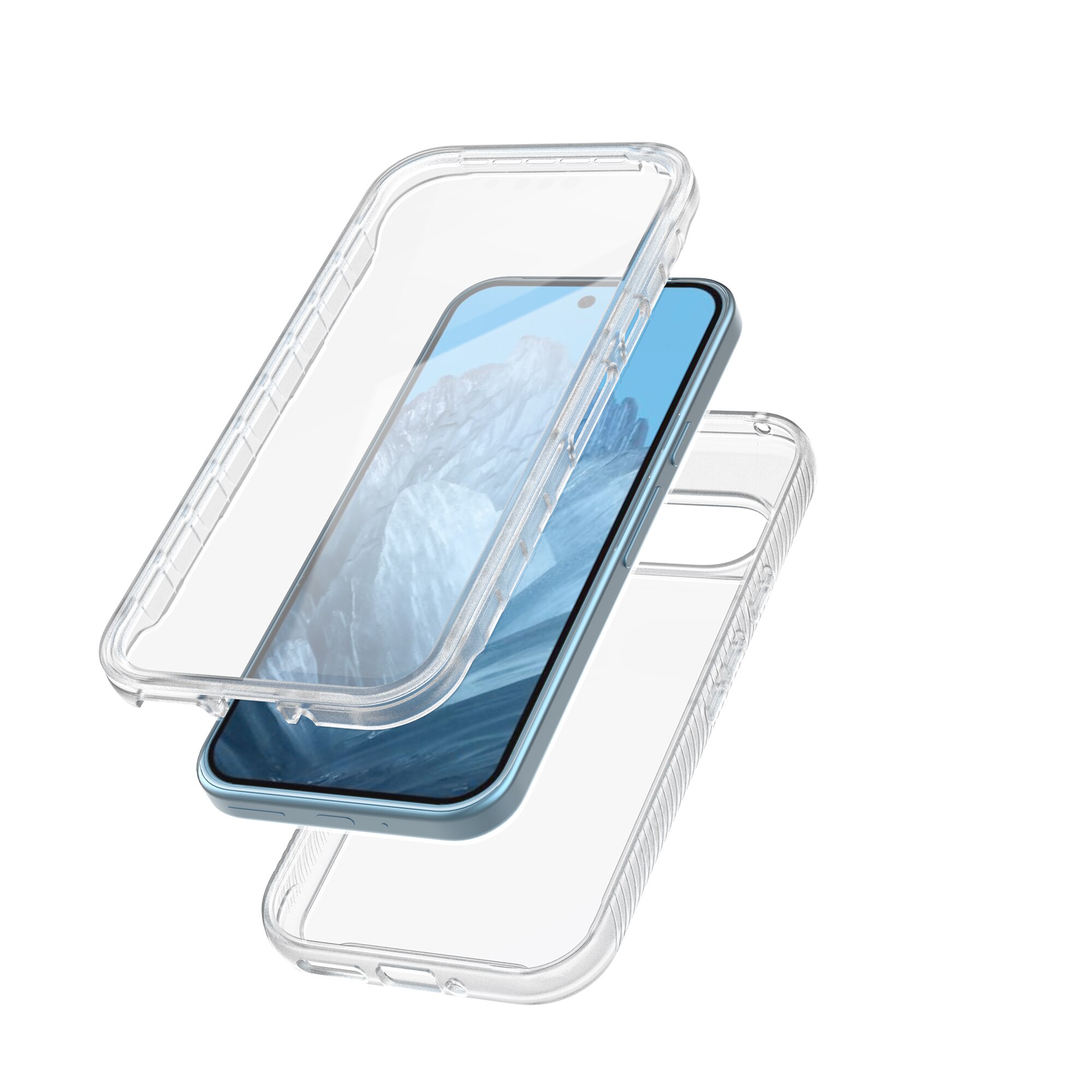 Google Pixel 9 Full Protection Case Transparent