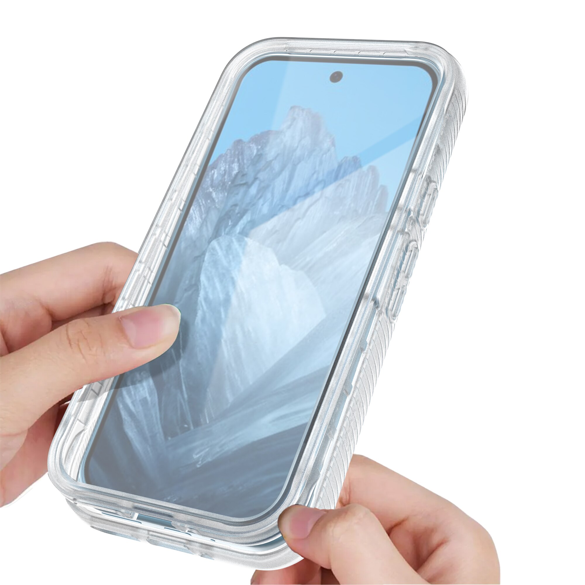 Google Pixel 9 Full Protection Case Transparent