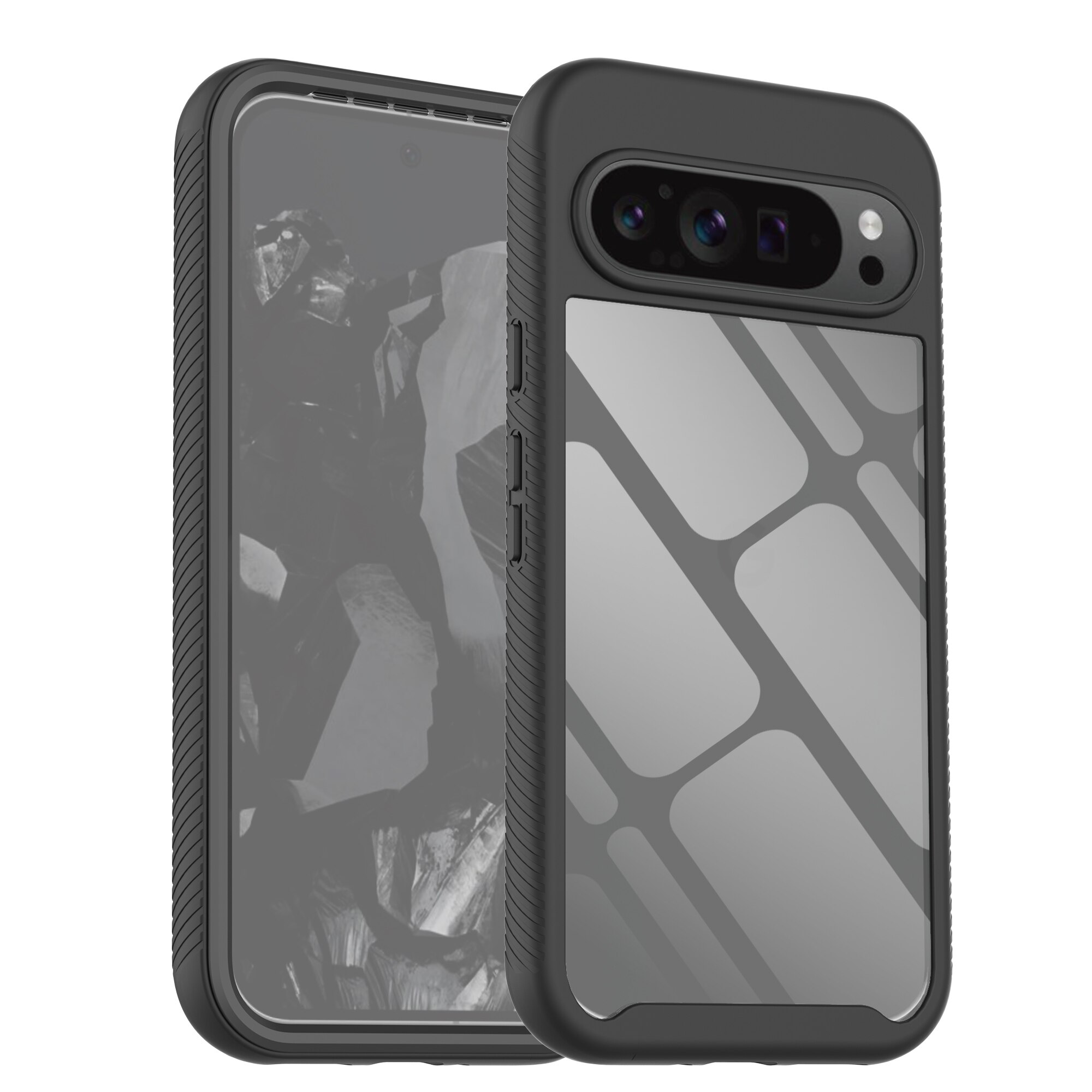 Google Pixel 9 Pro XL Full Protection Case Black