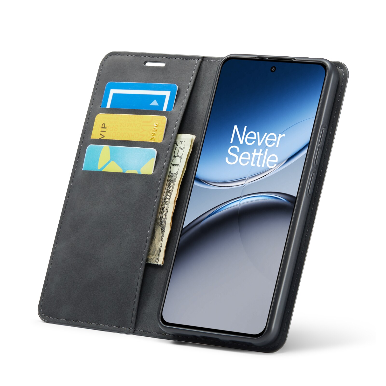 OnePlus Nord 4 Slim Wallet Case Black