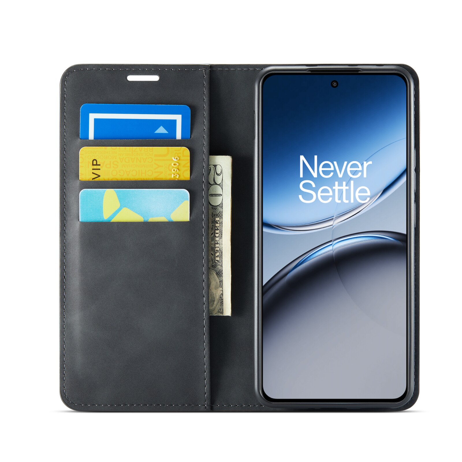  OnePlus Nord 4 Slim Wallet Case Black