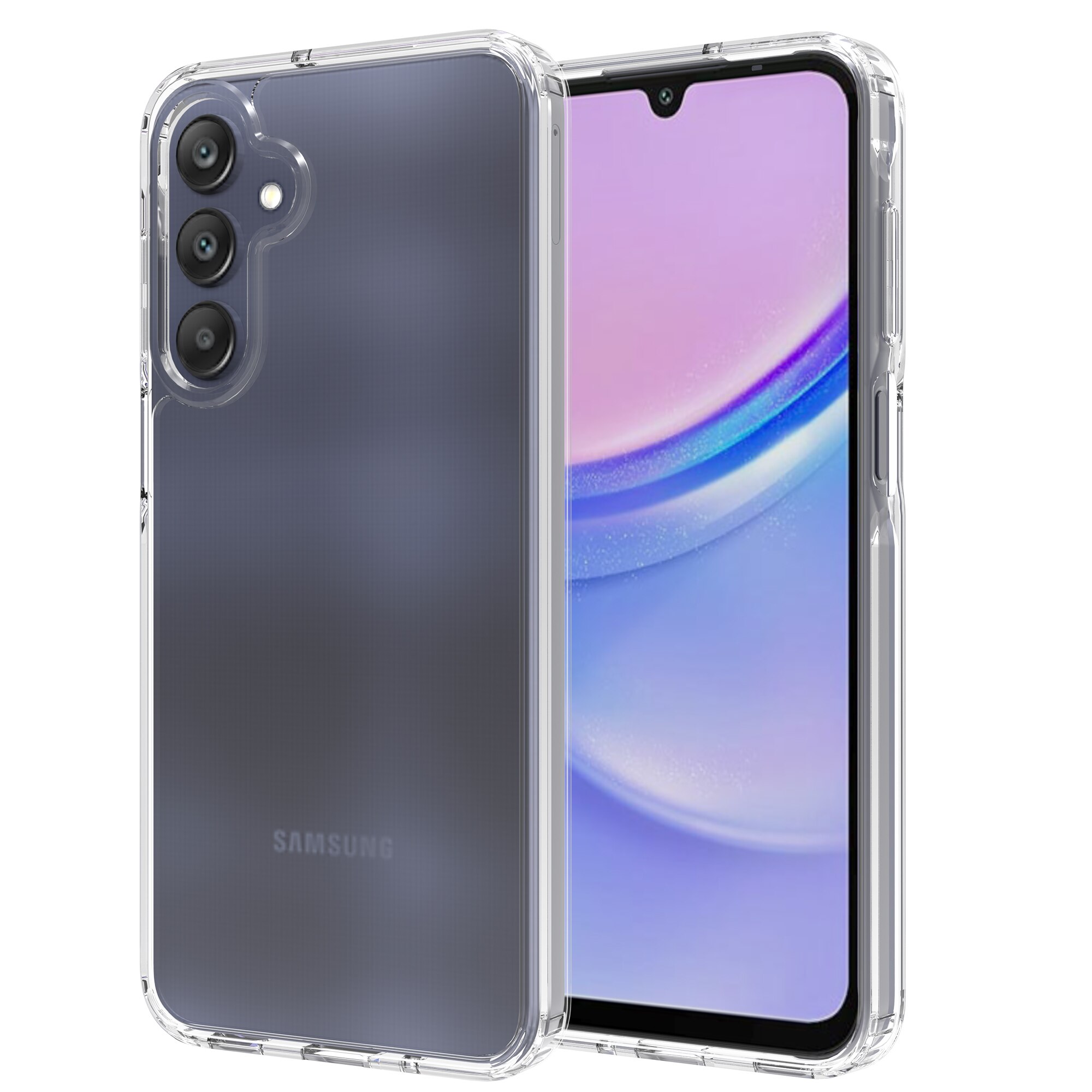 Samsung Galaxy A26 Hybrid Case Transparent