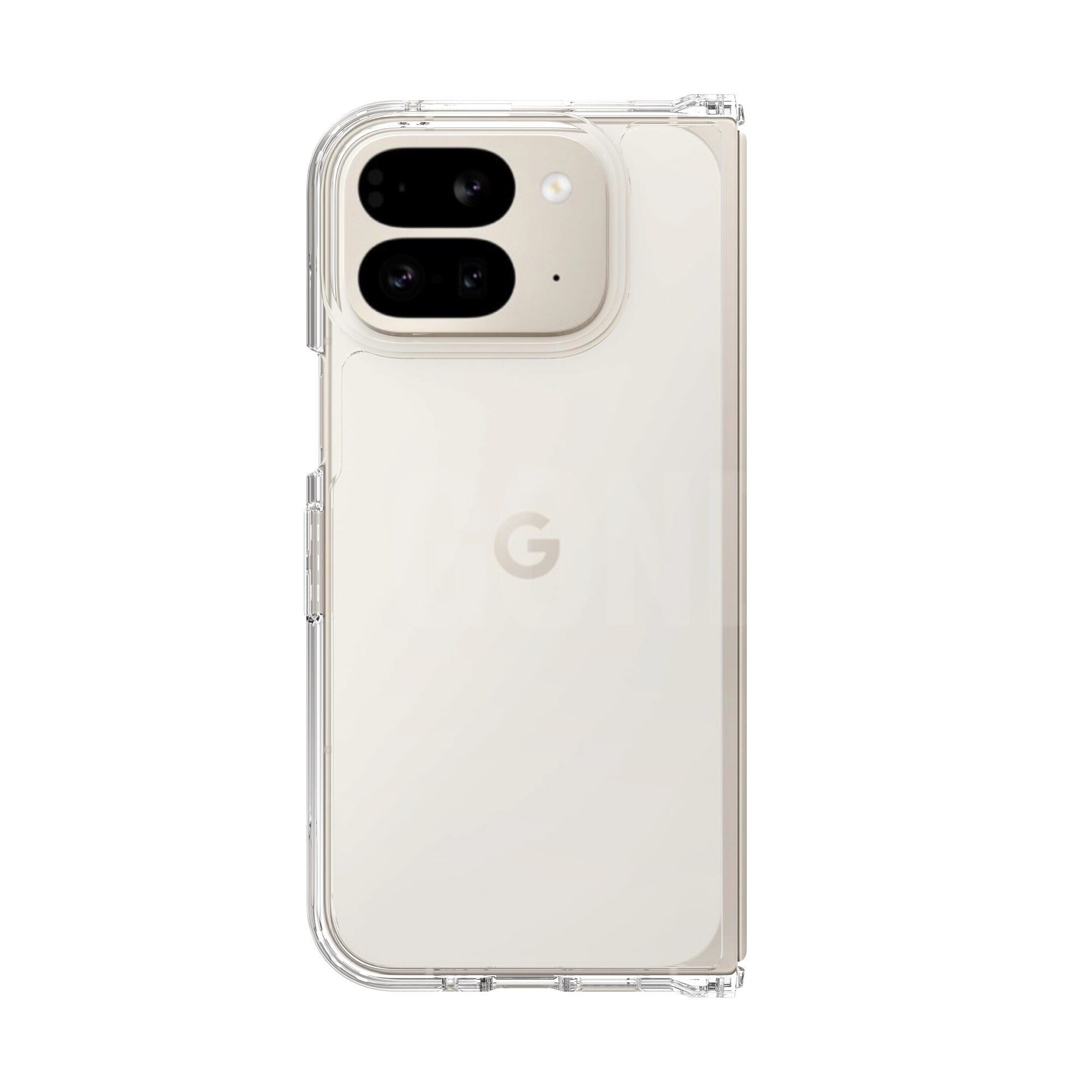 Google Pixel 9 Pro Fold Hybrid Case Transparent