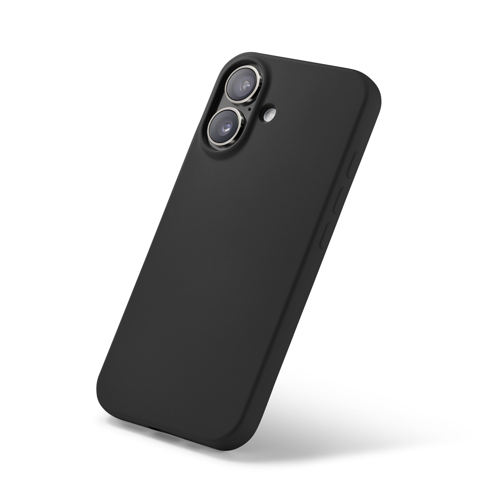 iPhone 16 Shock-resistant TPU Case Black