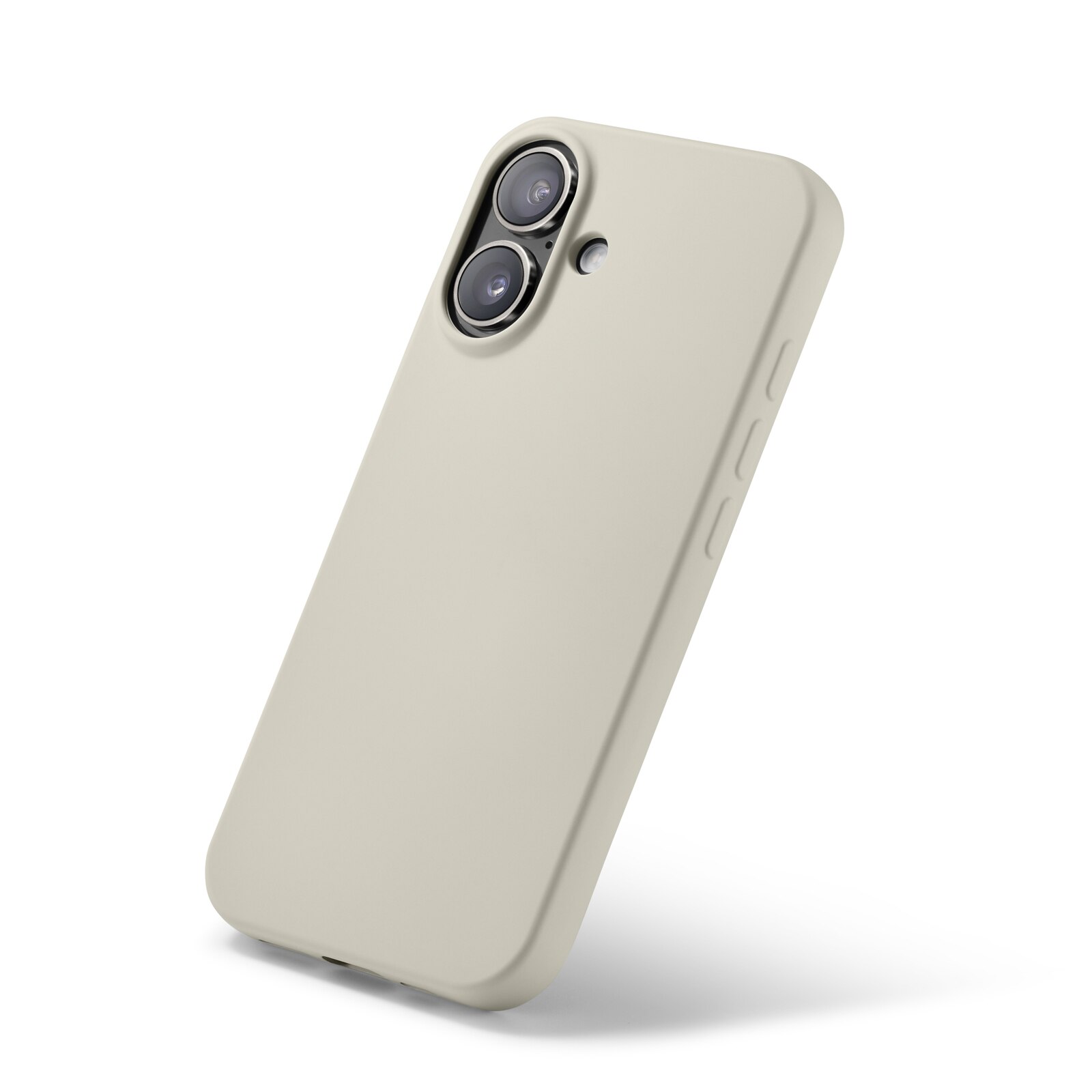 iPhone 16 Shock-resistant TPU Case Beige