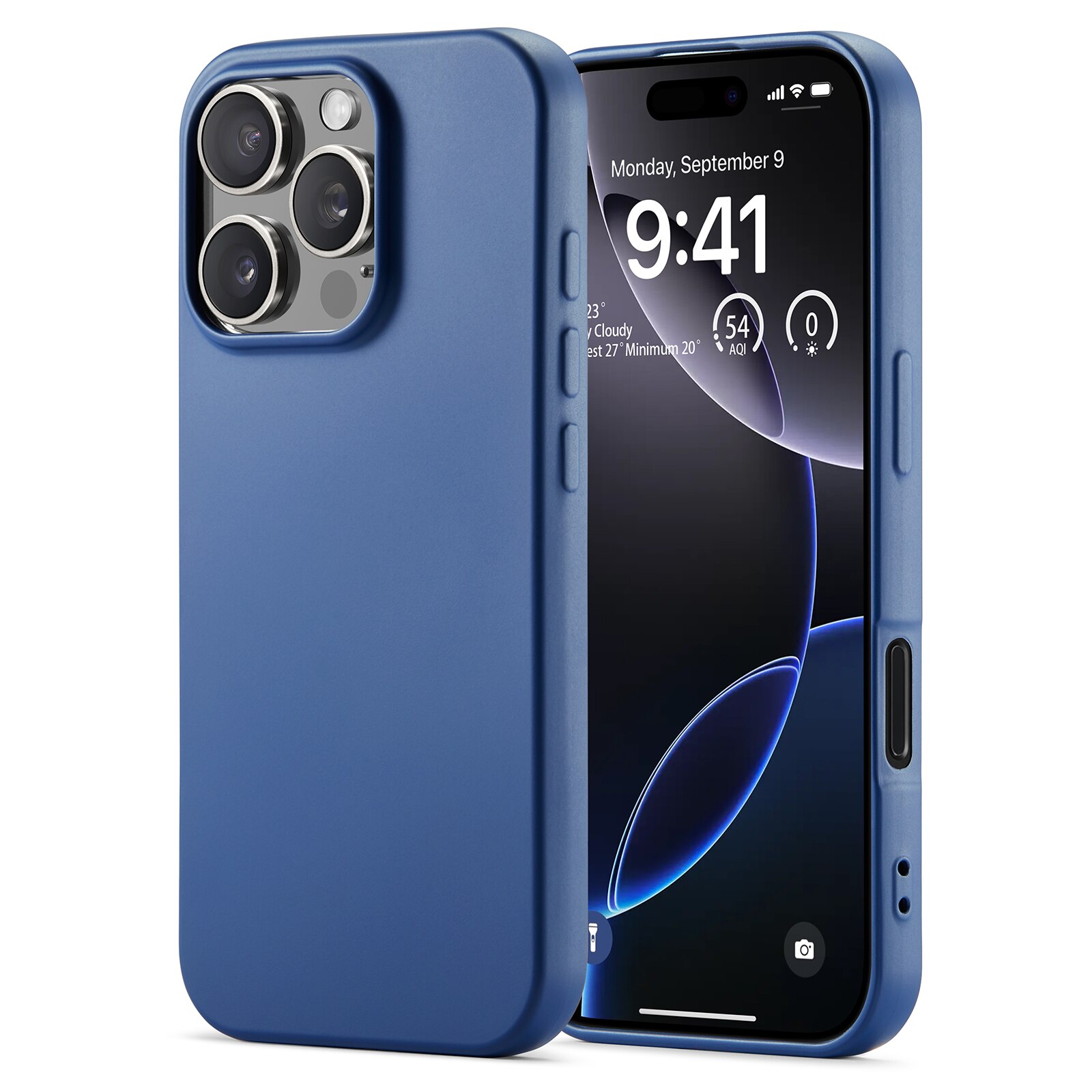 iPhone 16 Pro Max TPU Case Blue