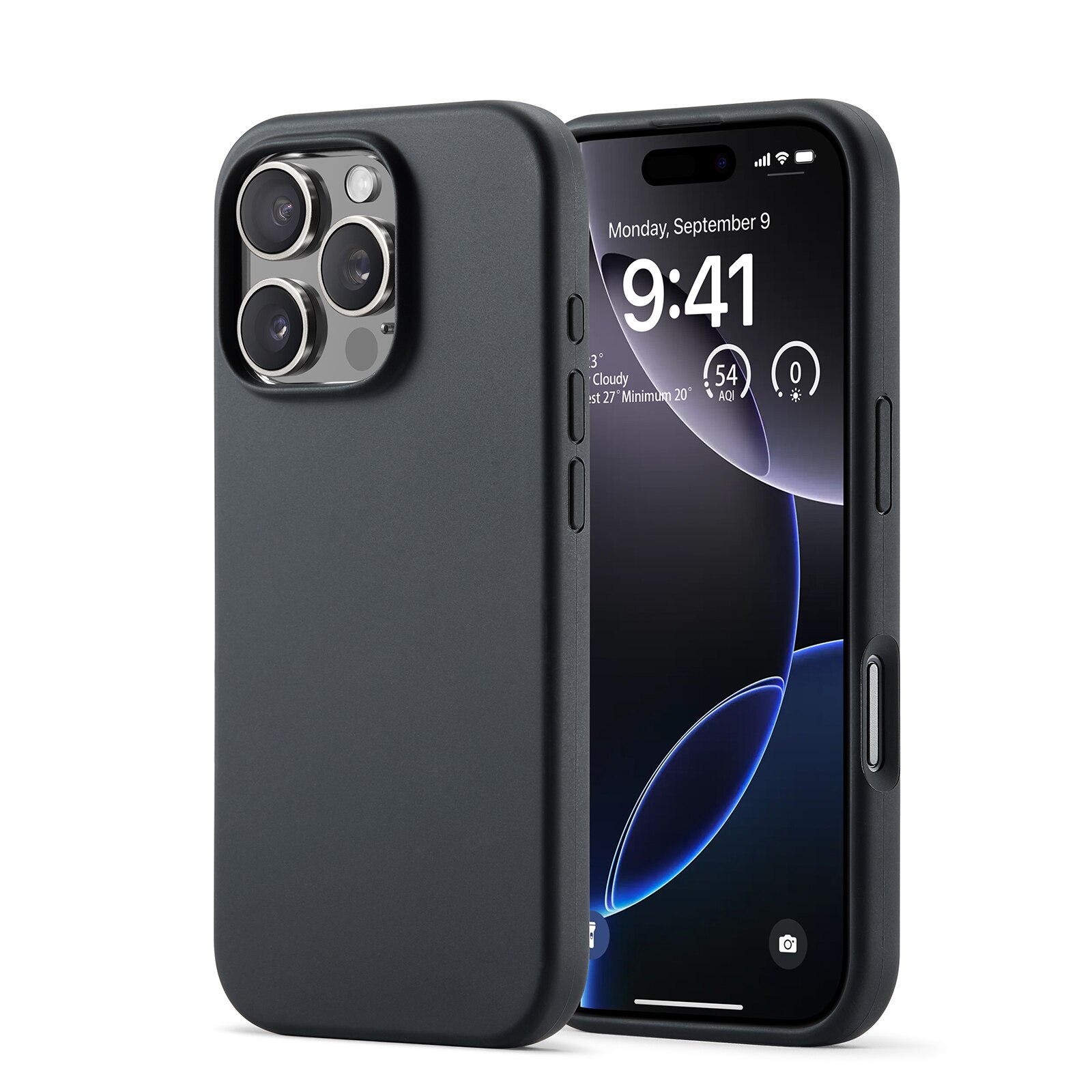 iPhone 16 Pro Silicone Case Black