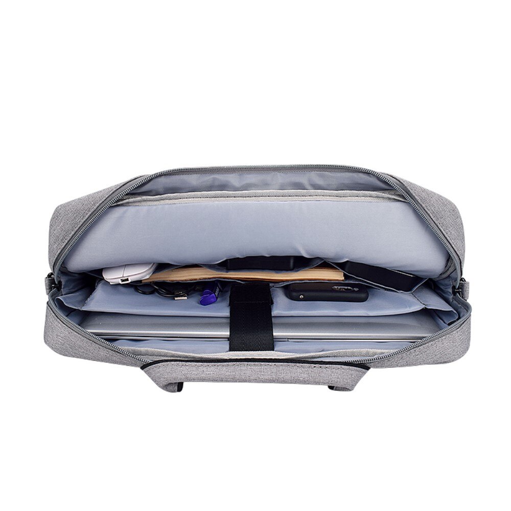 Laptop bag with shoulder strap up to 13,3" Grey