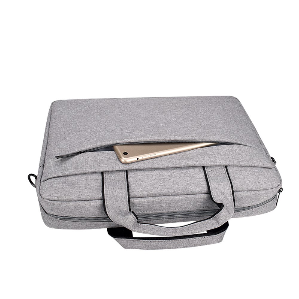 Laptop bag with shoulder strap up to 13,3" Grey