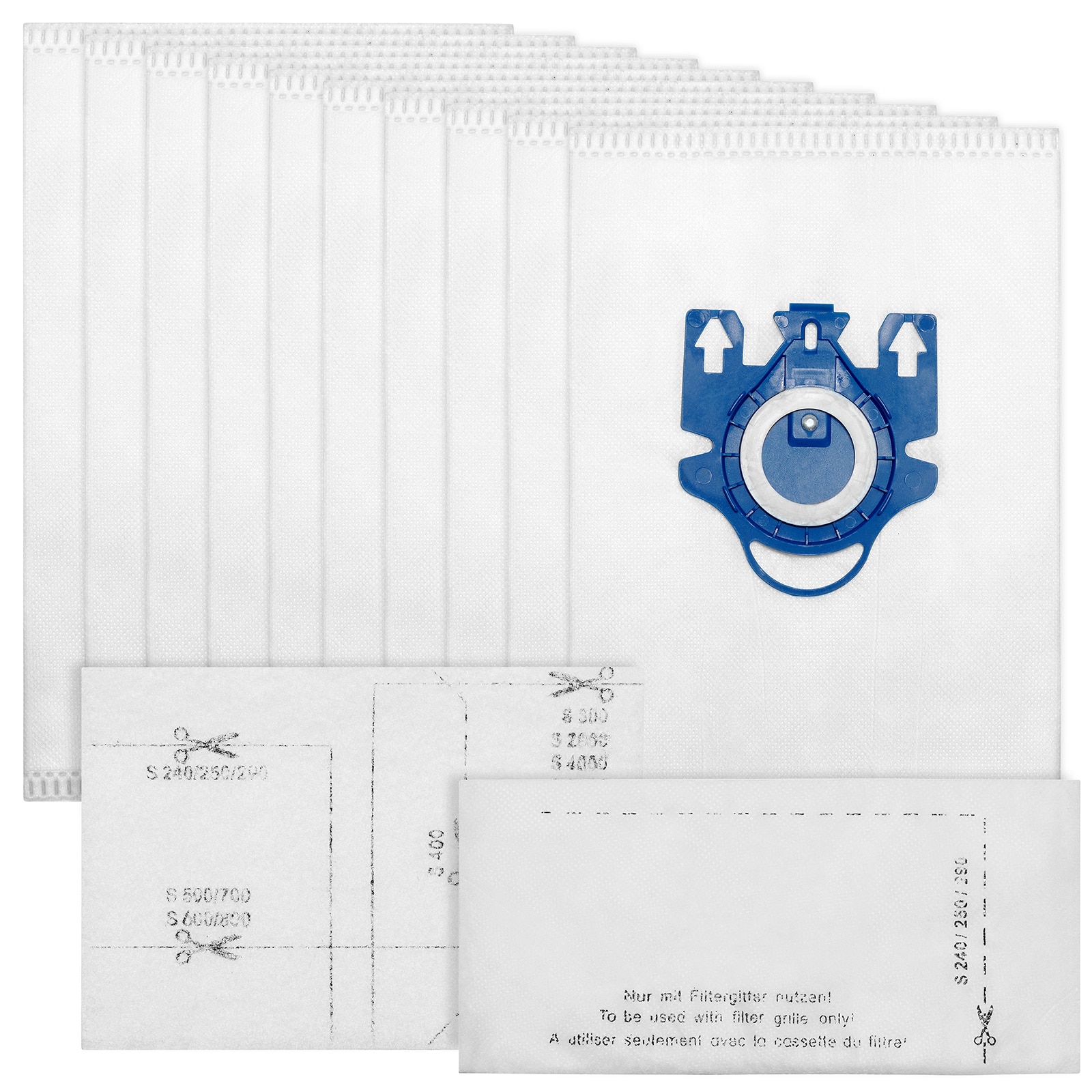 10-pack Vacuum Cleaner Bags  Miele S800-S858