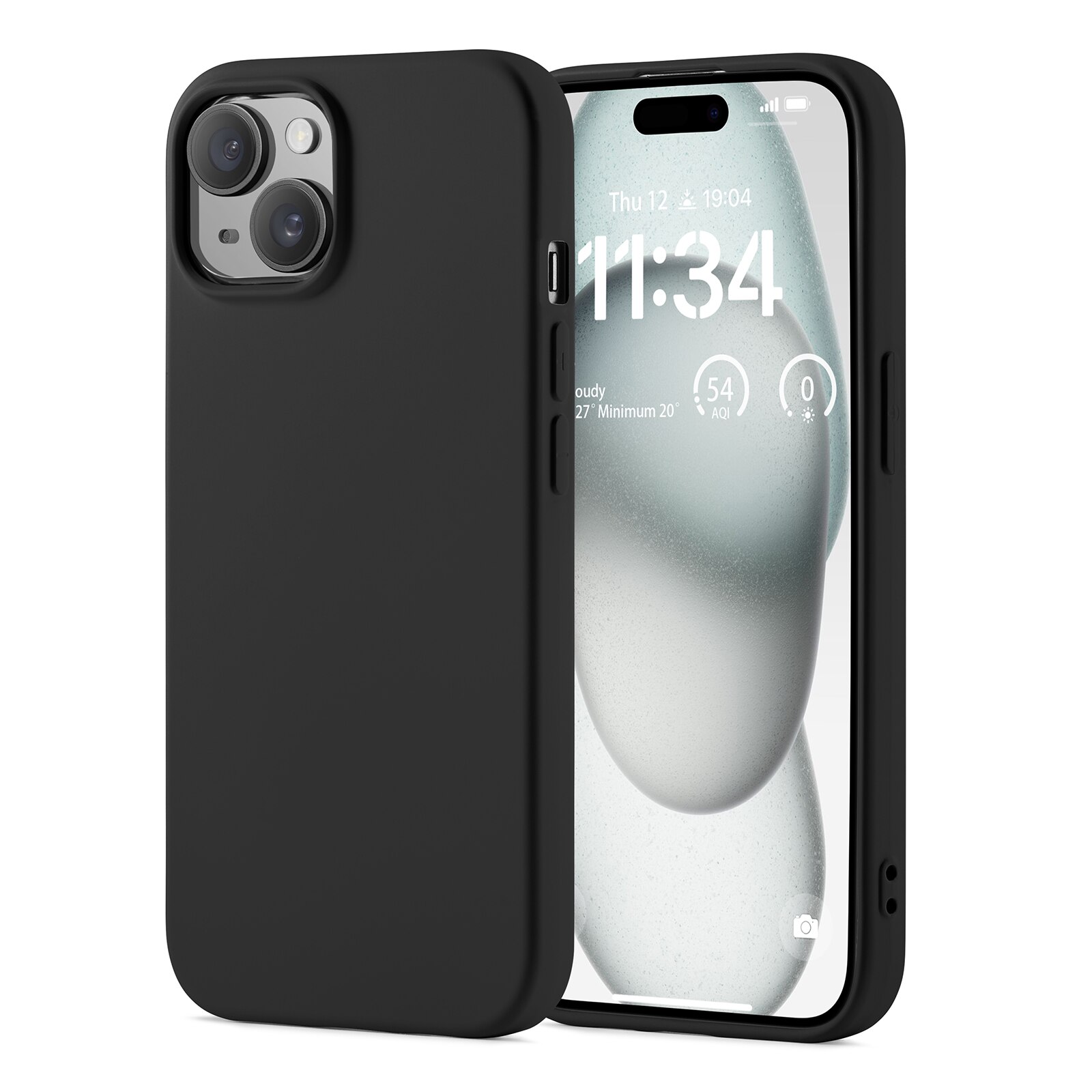 iPhone 15 TPU Case Black