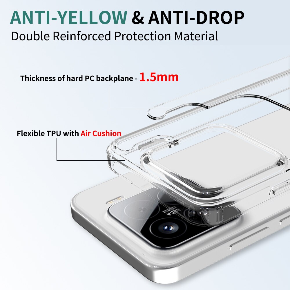 Xiaomi 15 Hybrid Case Transparent