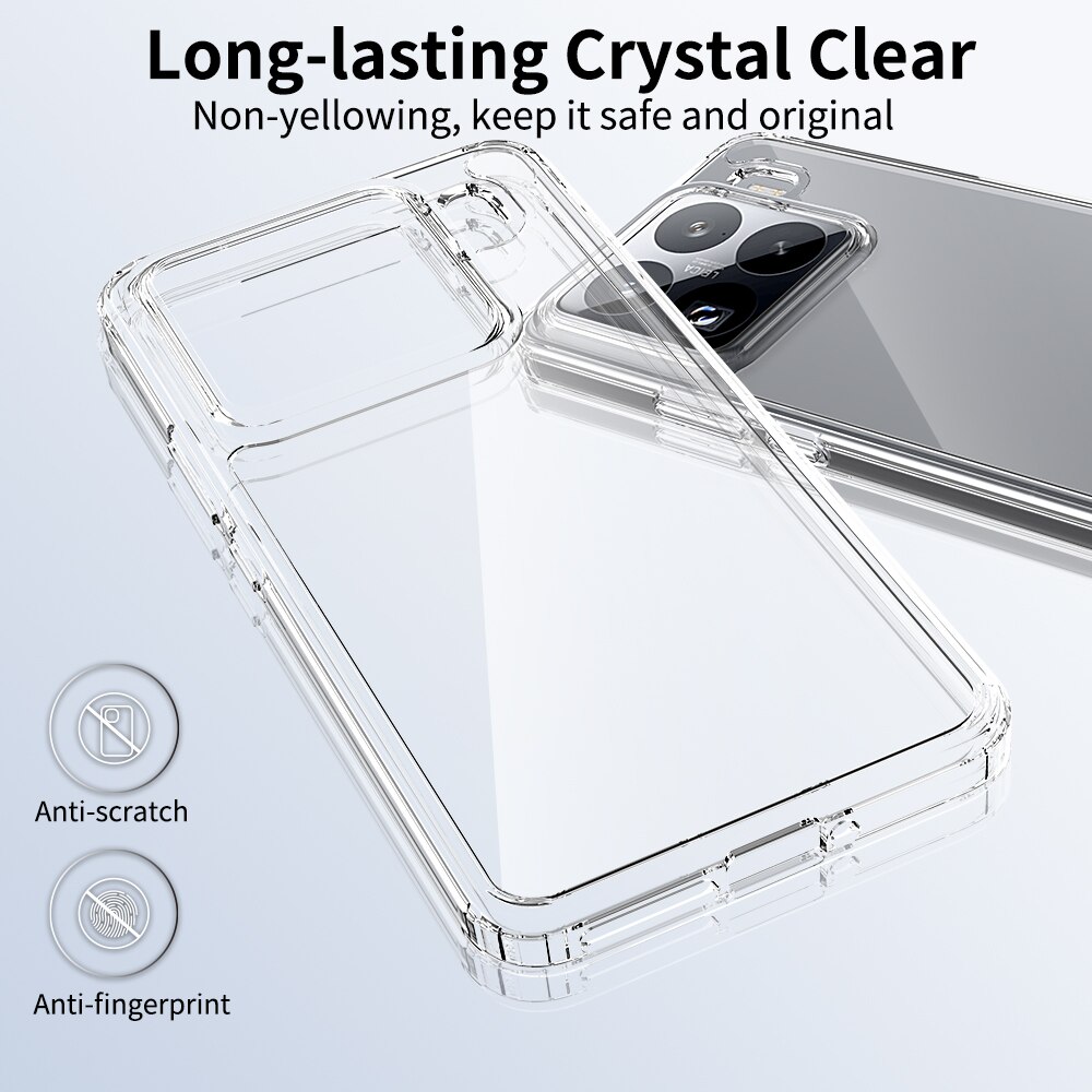 Xiaomi 15 Pro Hybrid Case Transparent