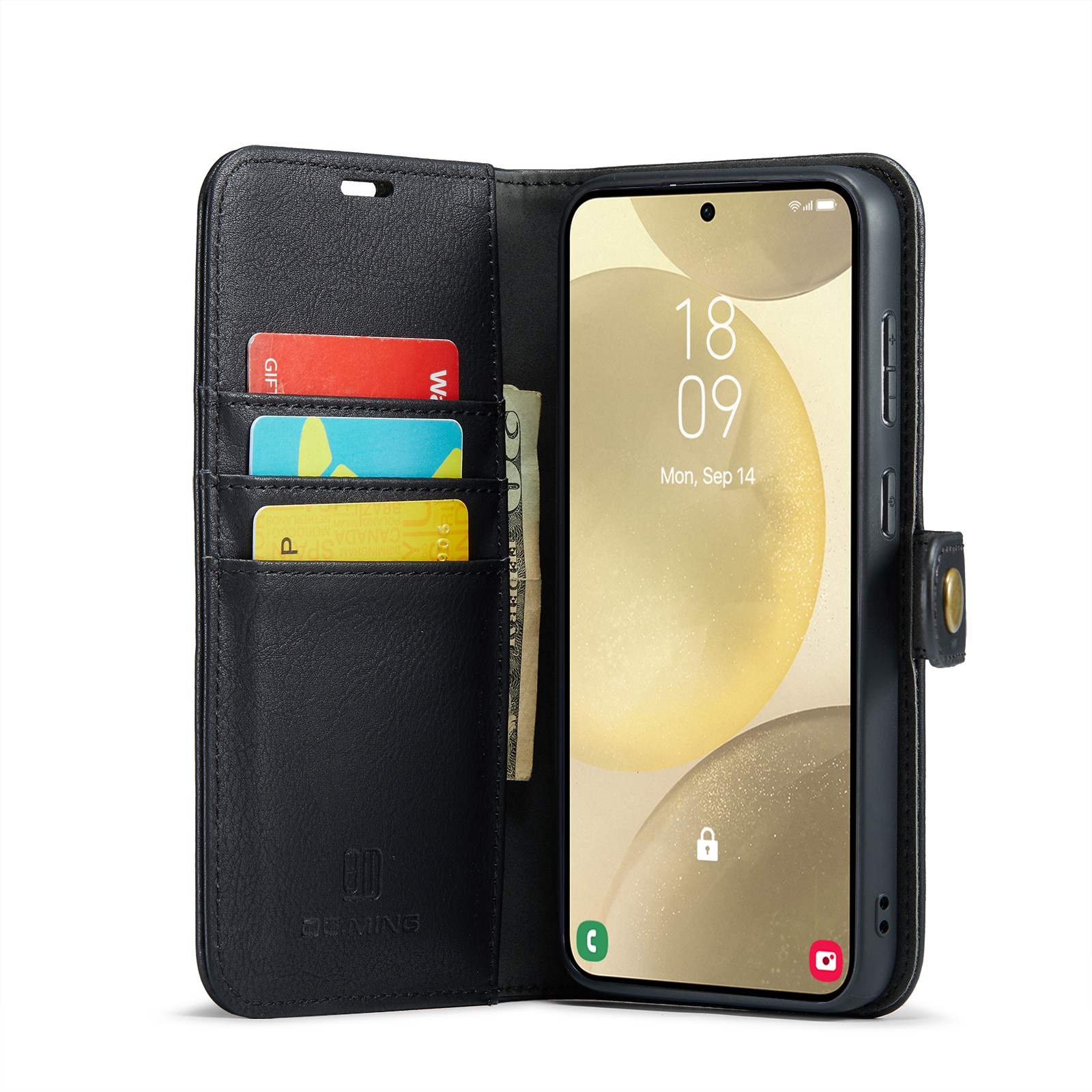 Samsung Galaxy S25 Plus Magnet Wallet Black