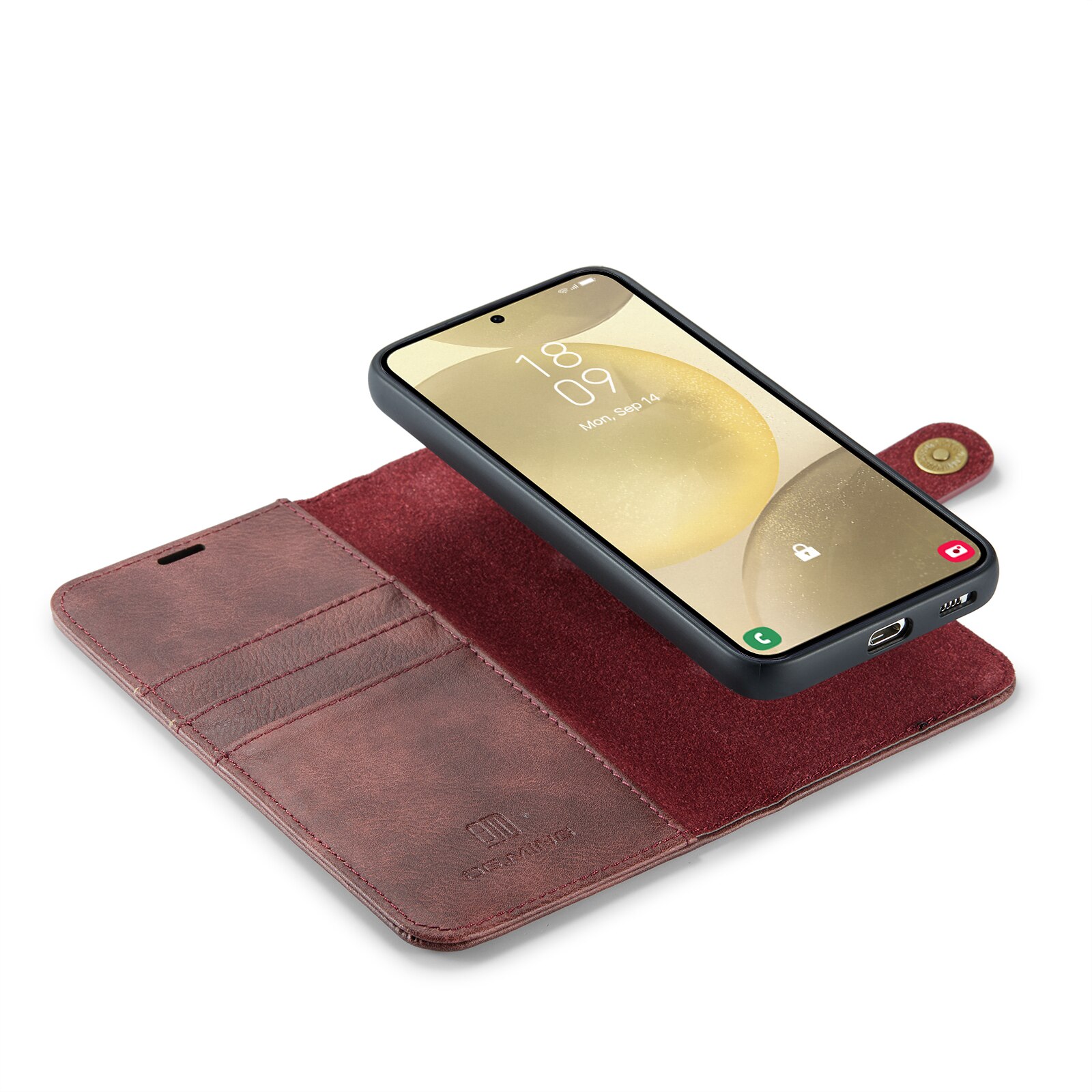 Samsung Galaxy S25 Plus Magnet Wallet Red