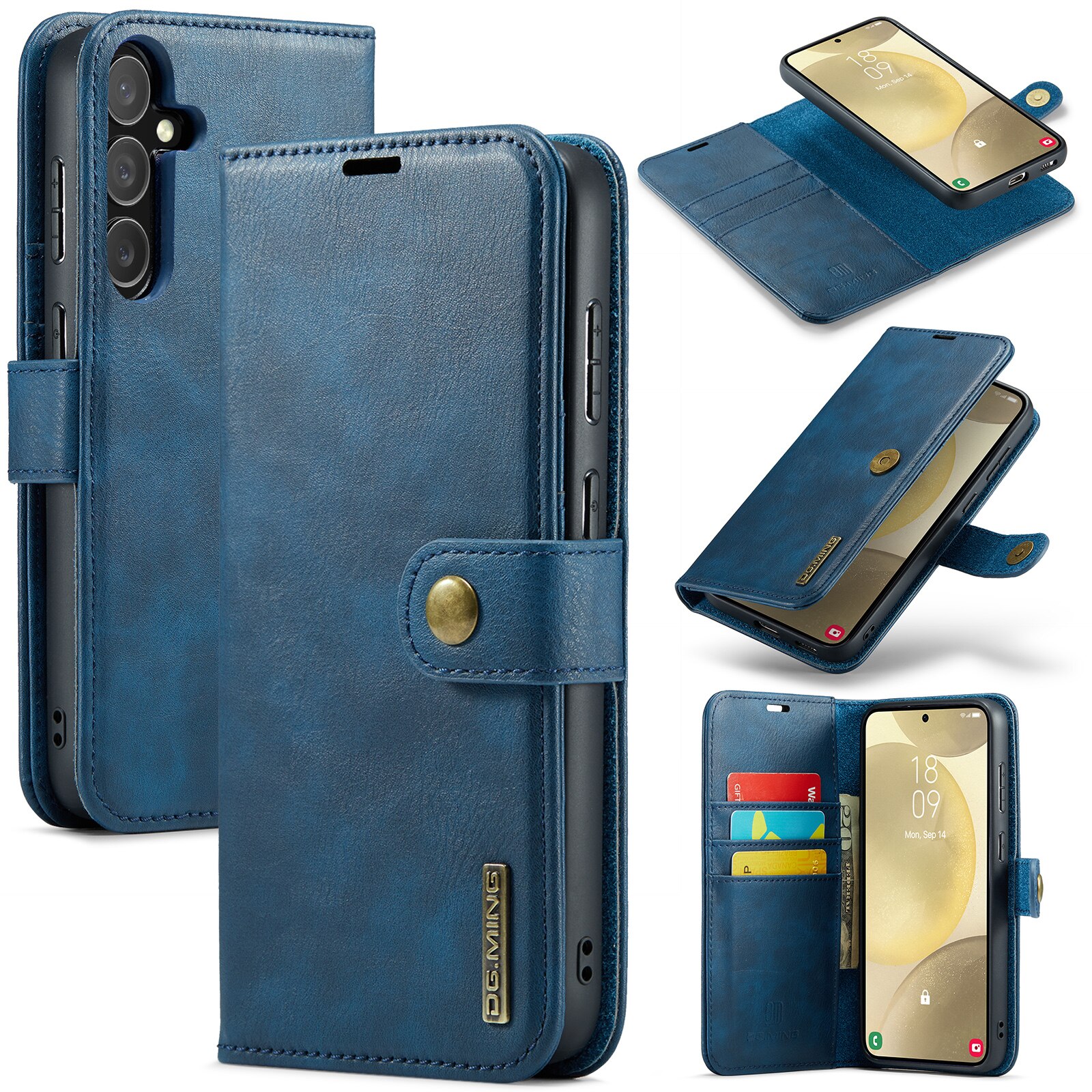 Samsung Galaxy S25 Plus Magnet Wallet Blue