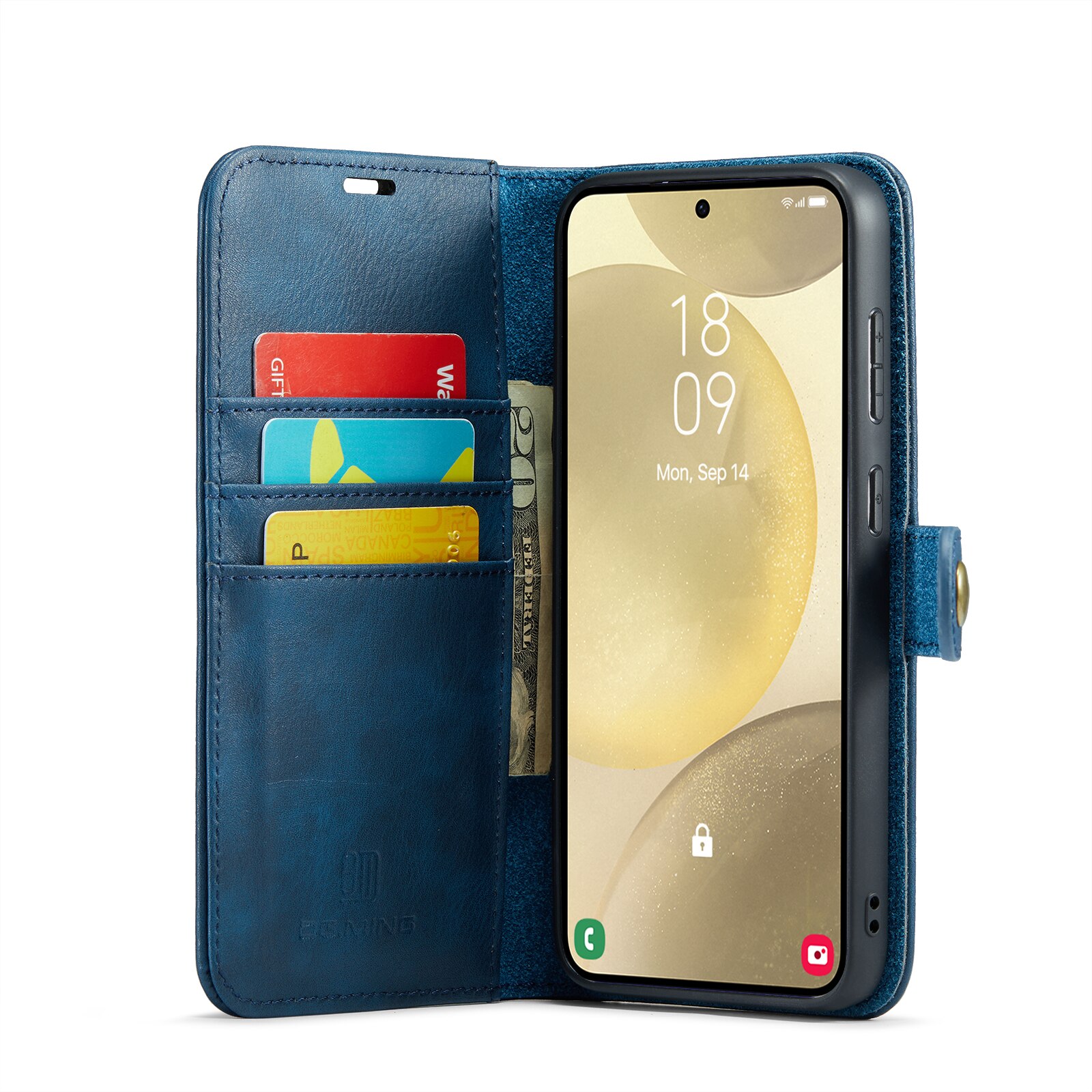 Samsung Galaxy S25 Plus Magnet Wallet Blue