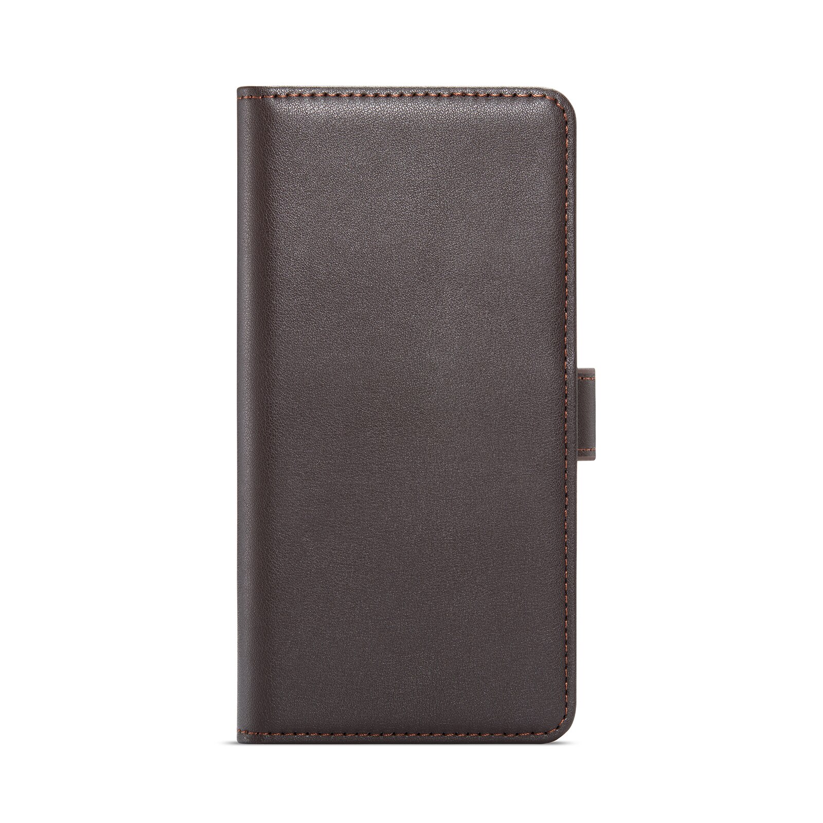 Samsung Galaxy S25 Plus Genuine Leather Wallet Case Brown