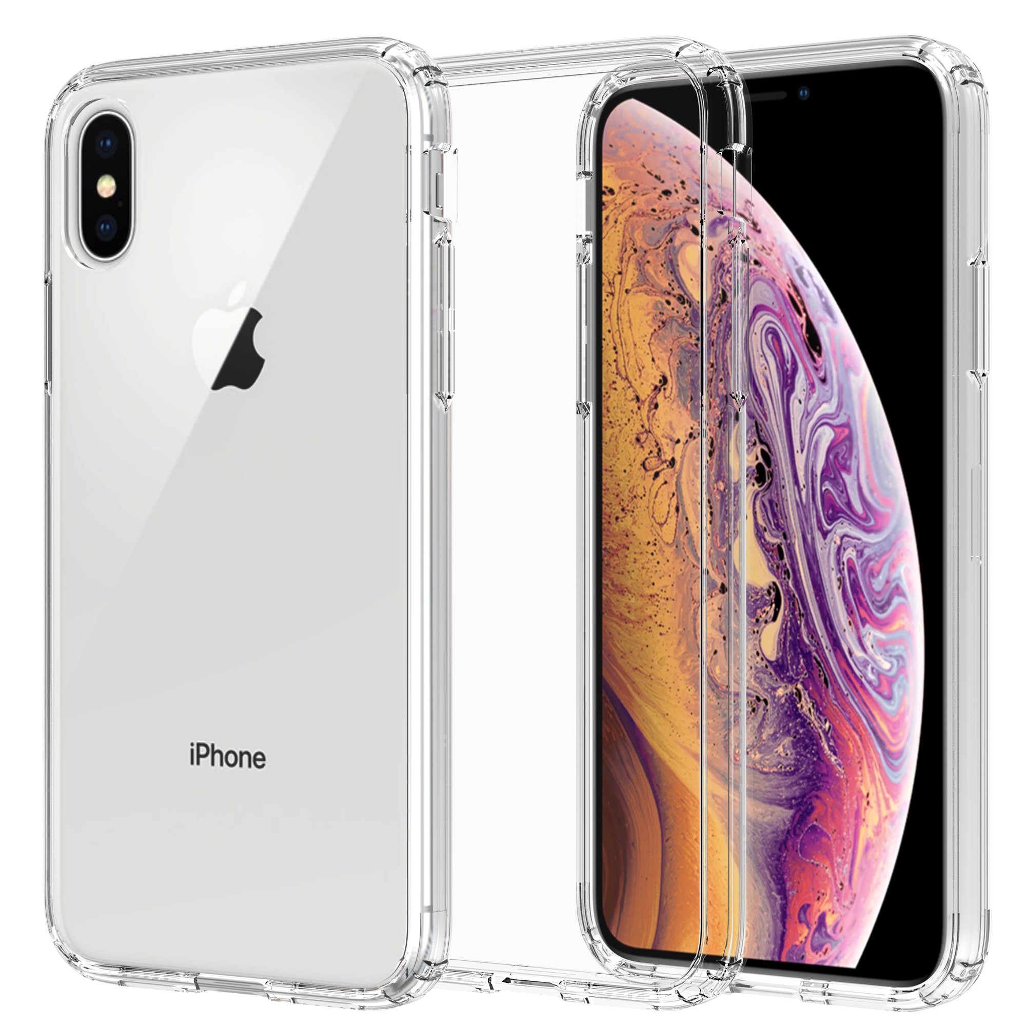 iPhone X/XS Hybrid Case Transparent