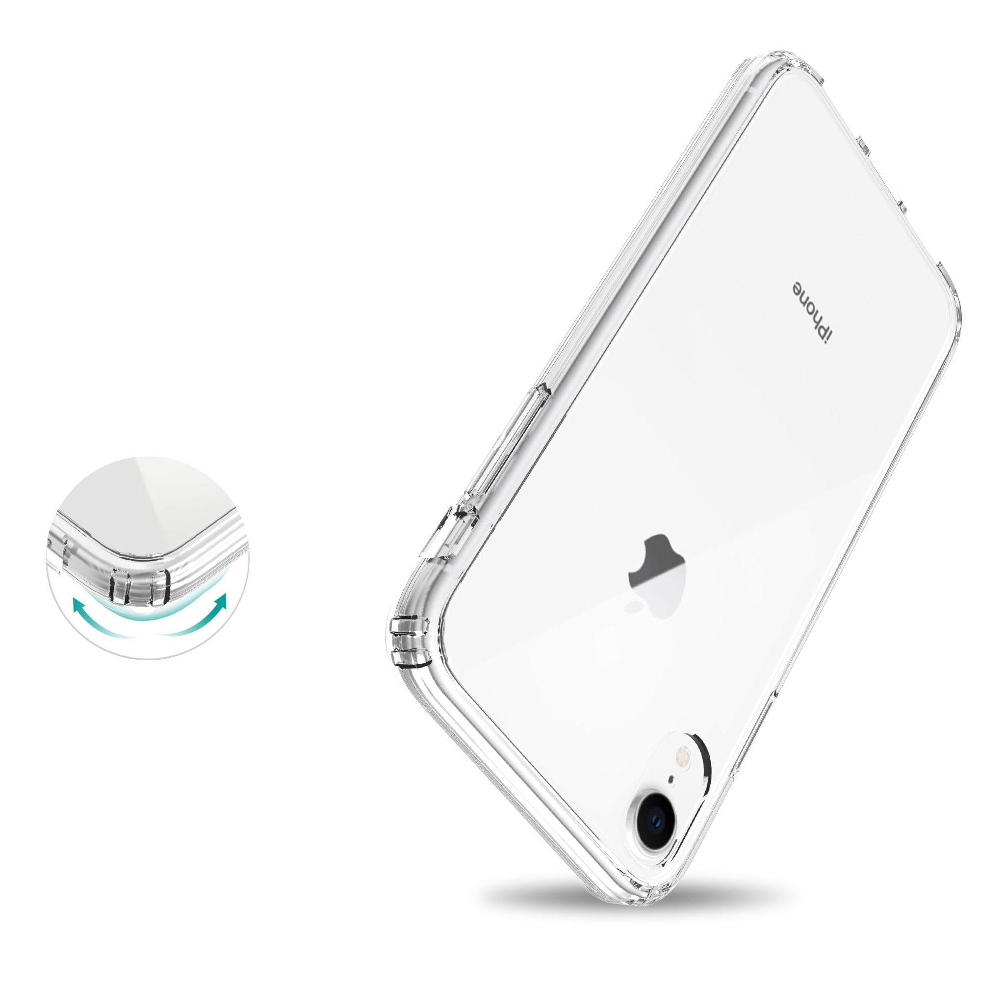 iPhone Xr Hybrid Case Transparent