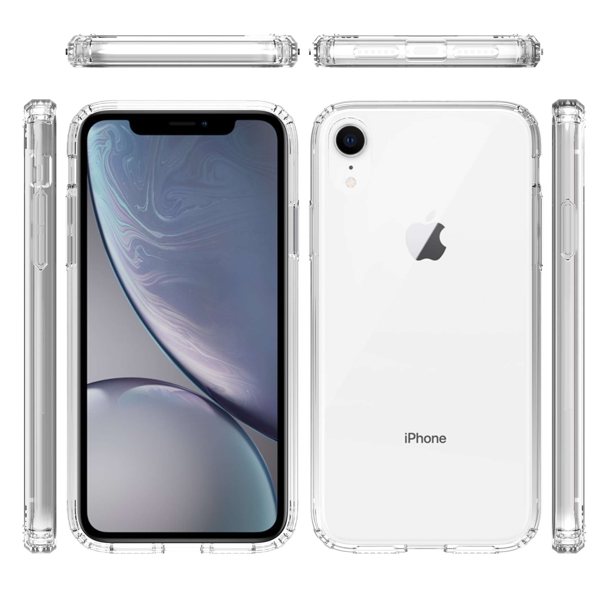 iPhone Xr Hybrid Case Transparent