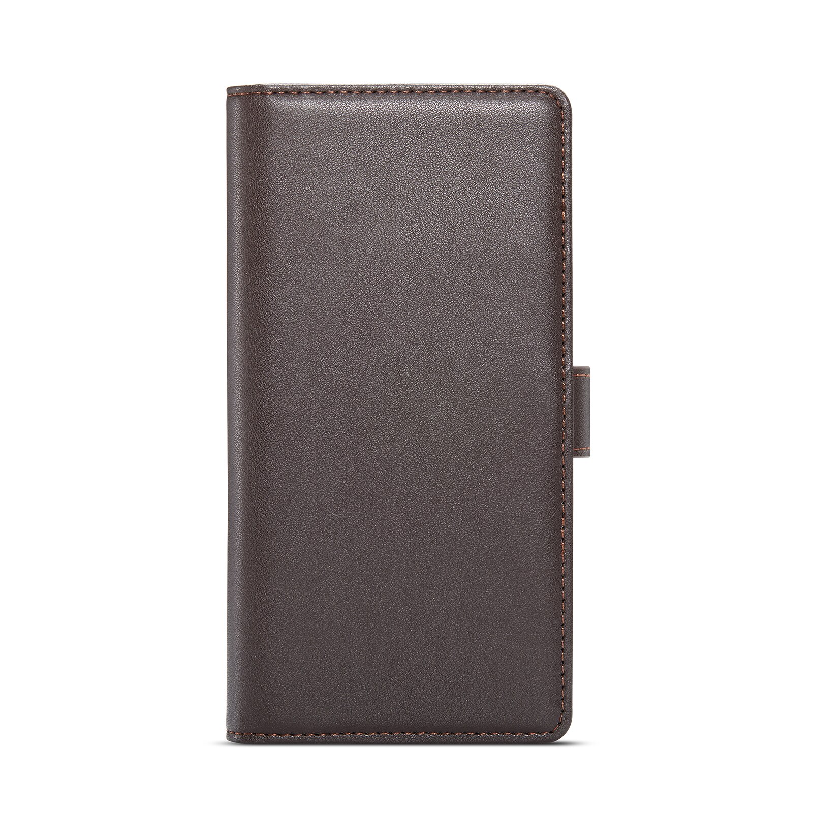 Samsung Galaxy S25 Ultra Genuine Leather Wallet Case Brown