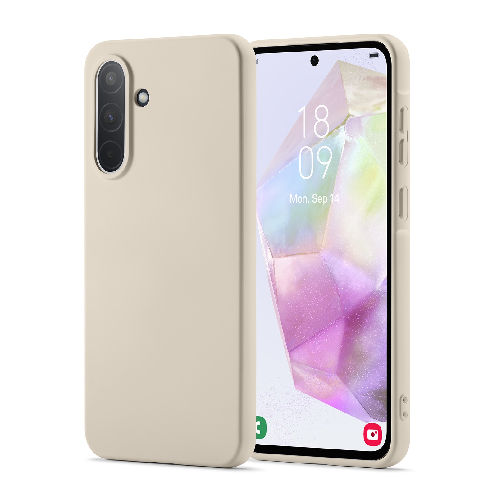 Samsung Galaxy A36 TPU Case Beige