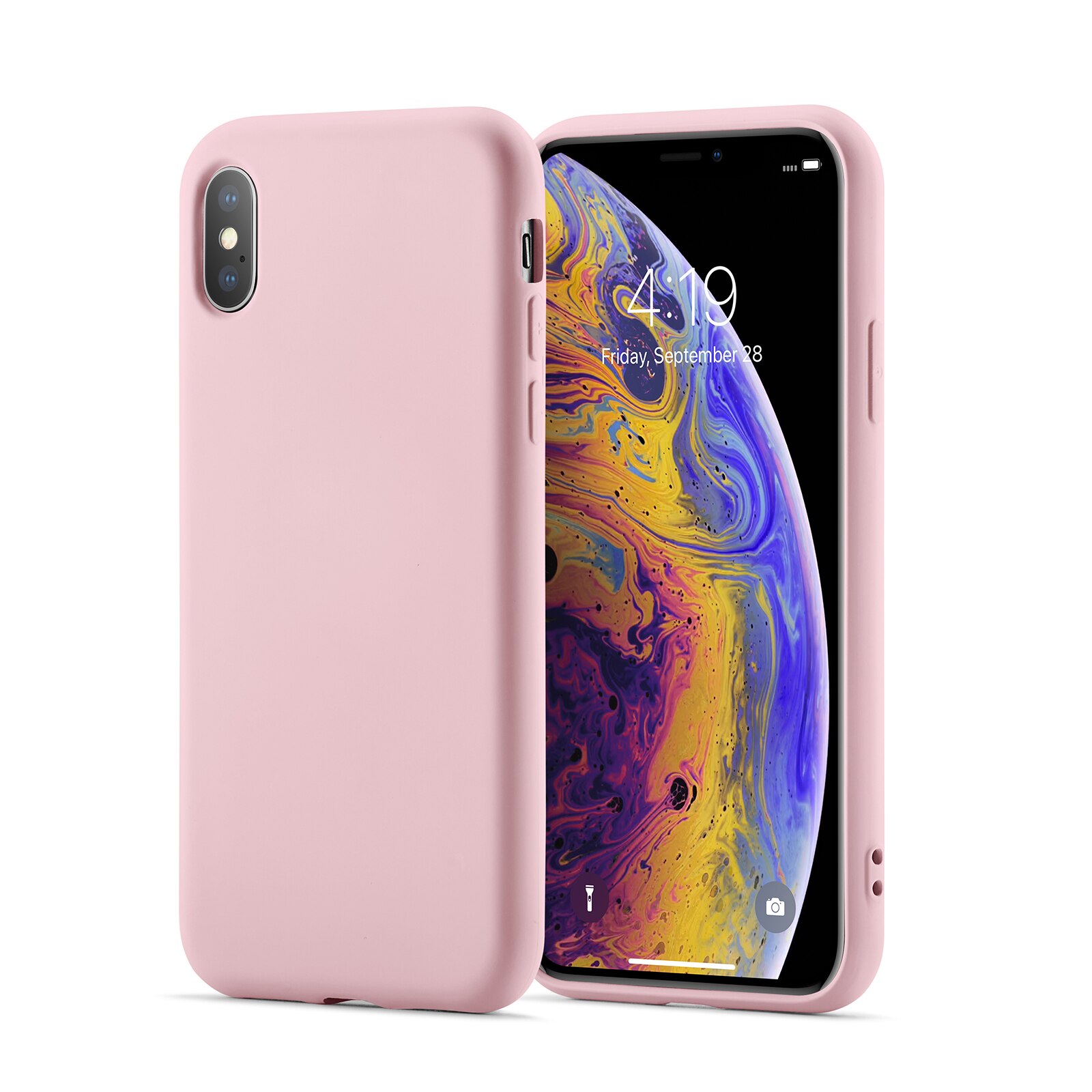 iPhone X/XS TPU Case Purple