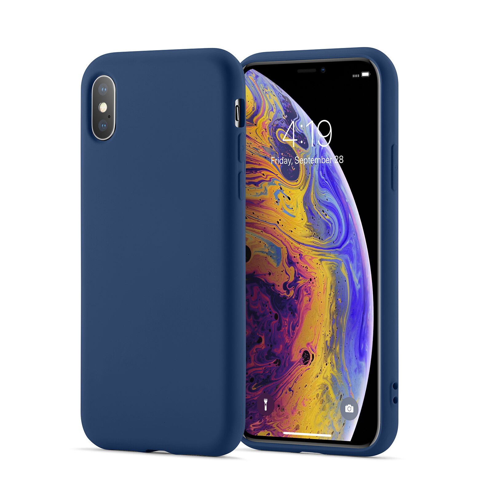 iPhone X/XS TPU Case Dark Blue