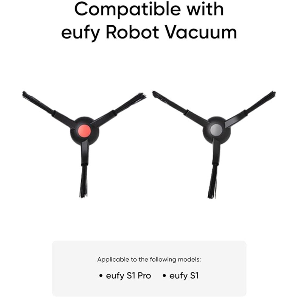 2-pack Side Brushes Eufy Omni S1 Black