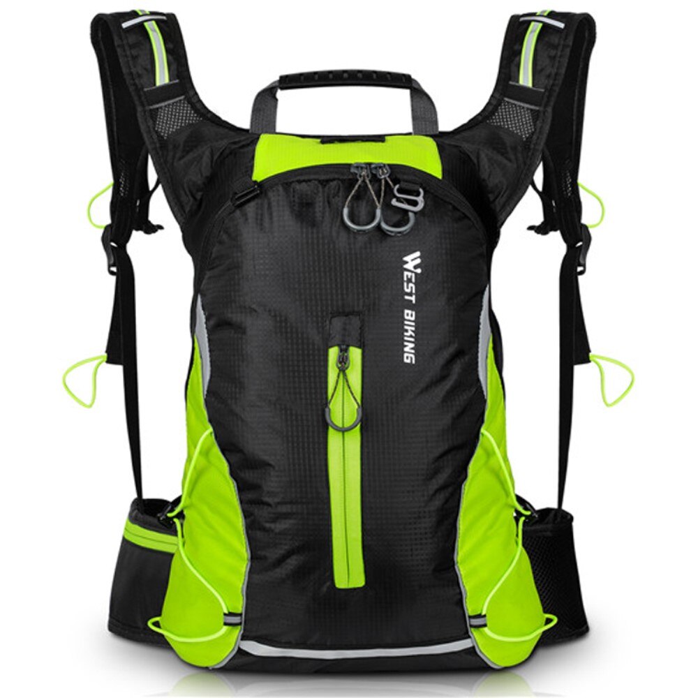 Running and Cycling Backpack Green