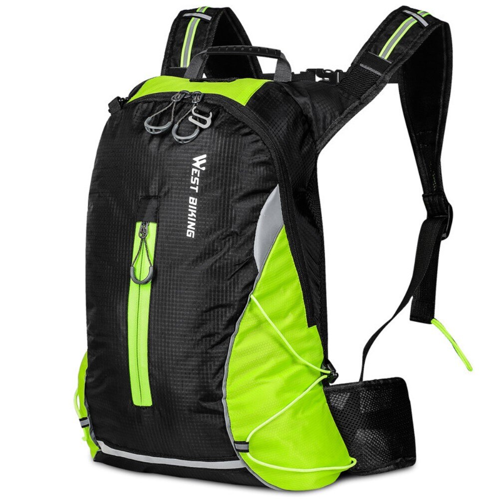 Running and Cycling Backpack Green