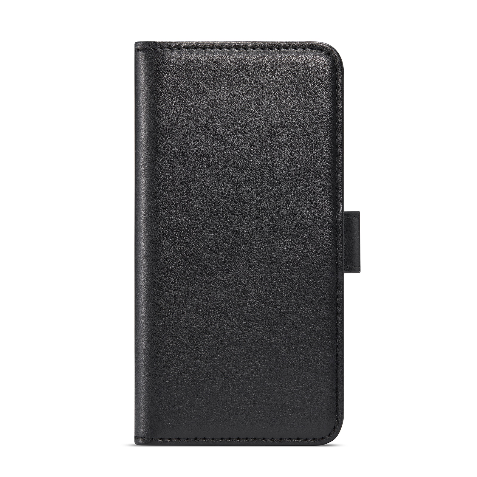 iPhone 16e Genuine Leather Wallet Case Black