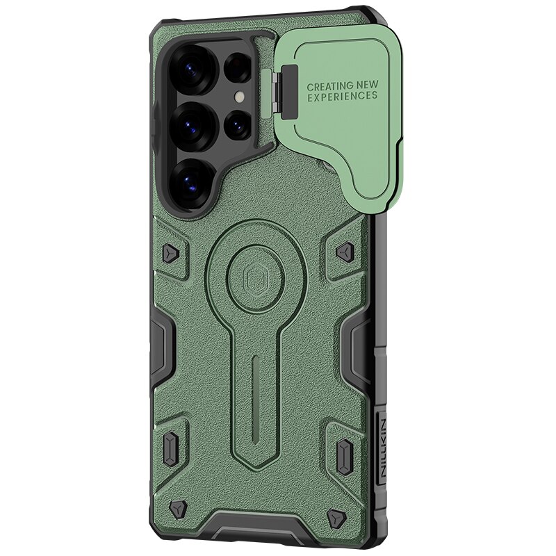 Samsung Galaxy S25 Ultra CamShield Armor Prop Case Green