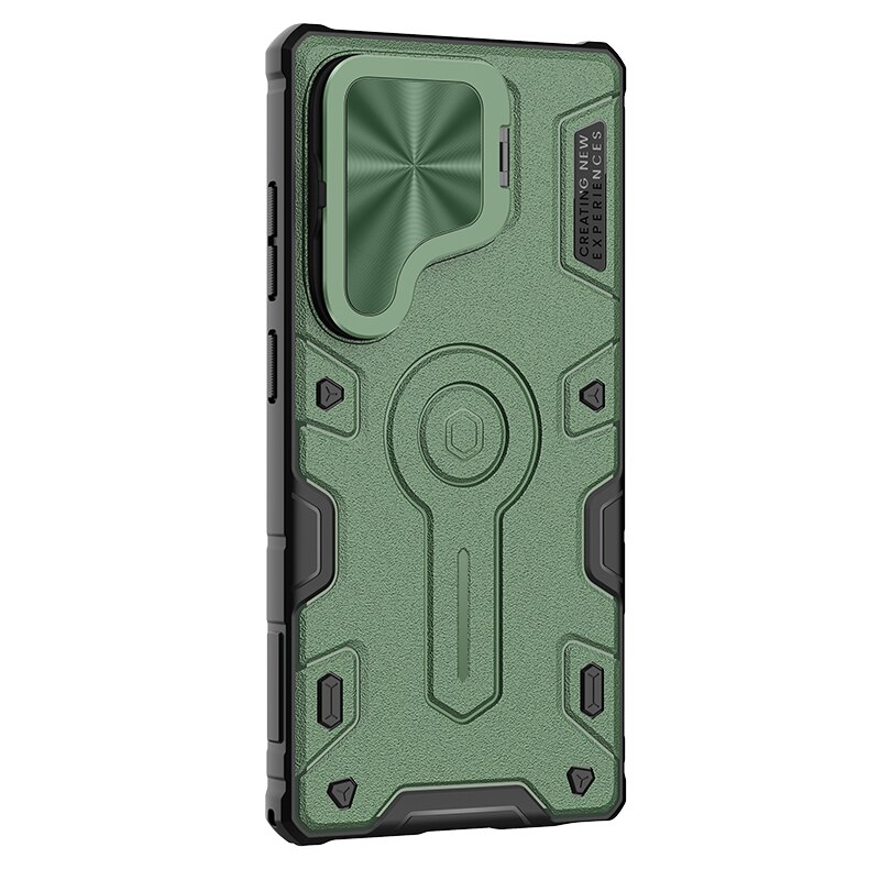 Samsung Galaxy S25 Ultra CamShield Armor Prop Case Green