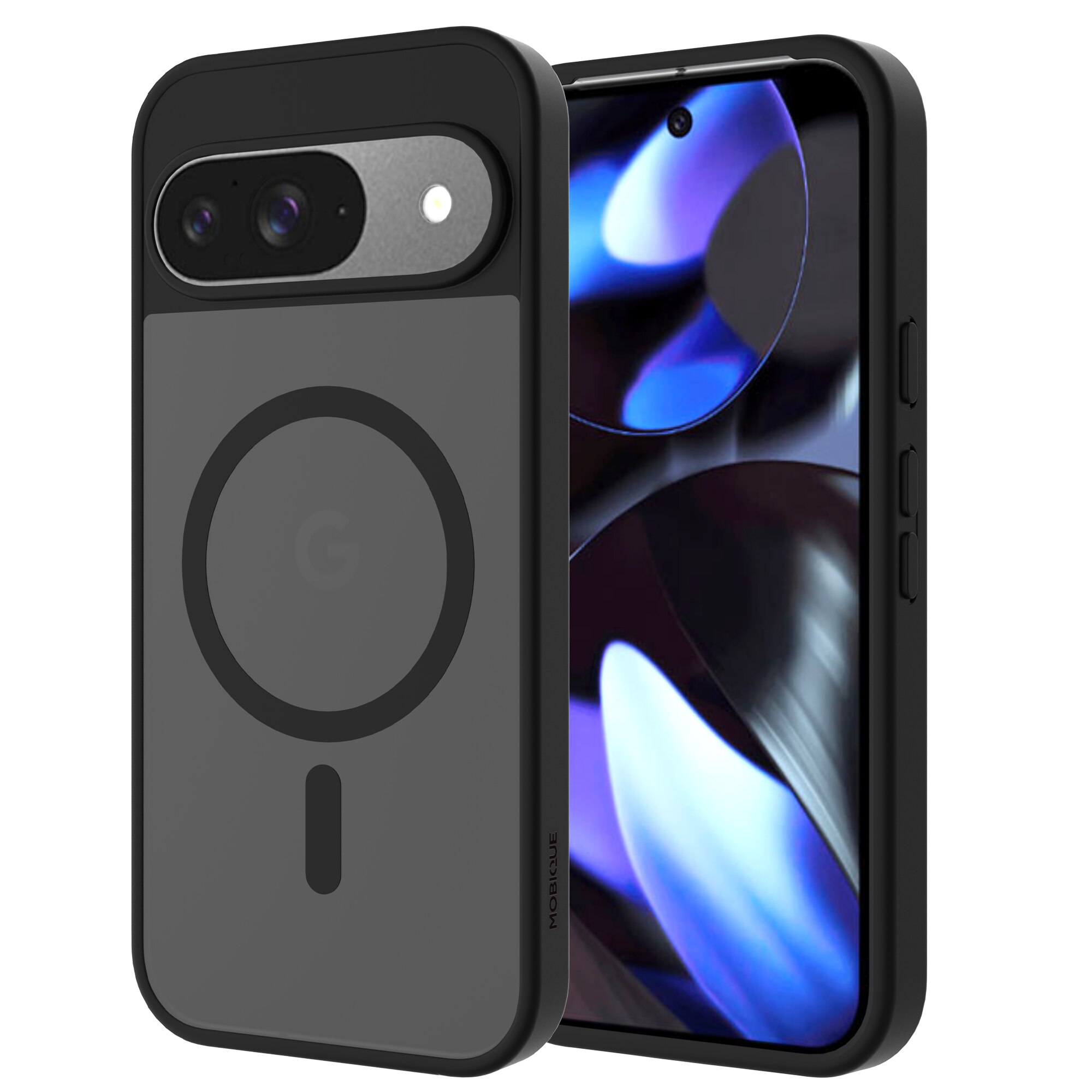 Magnetic Hybrid Case Google Pixel 9 Pro Frosted Black