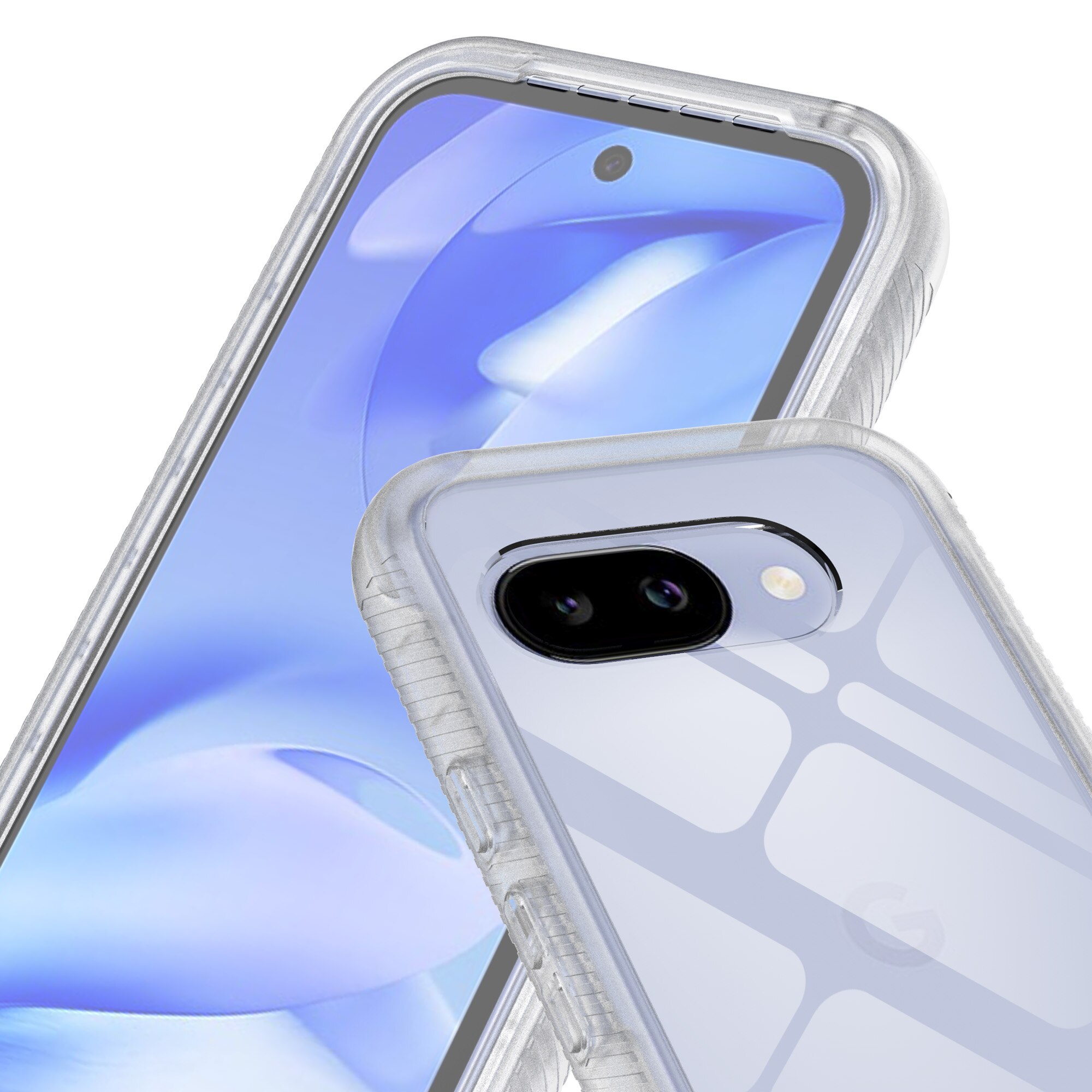 Google Pixel 9a Full Protection Case Transparent