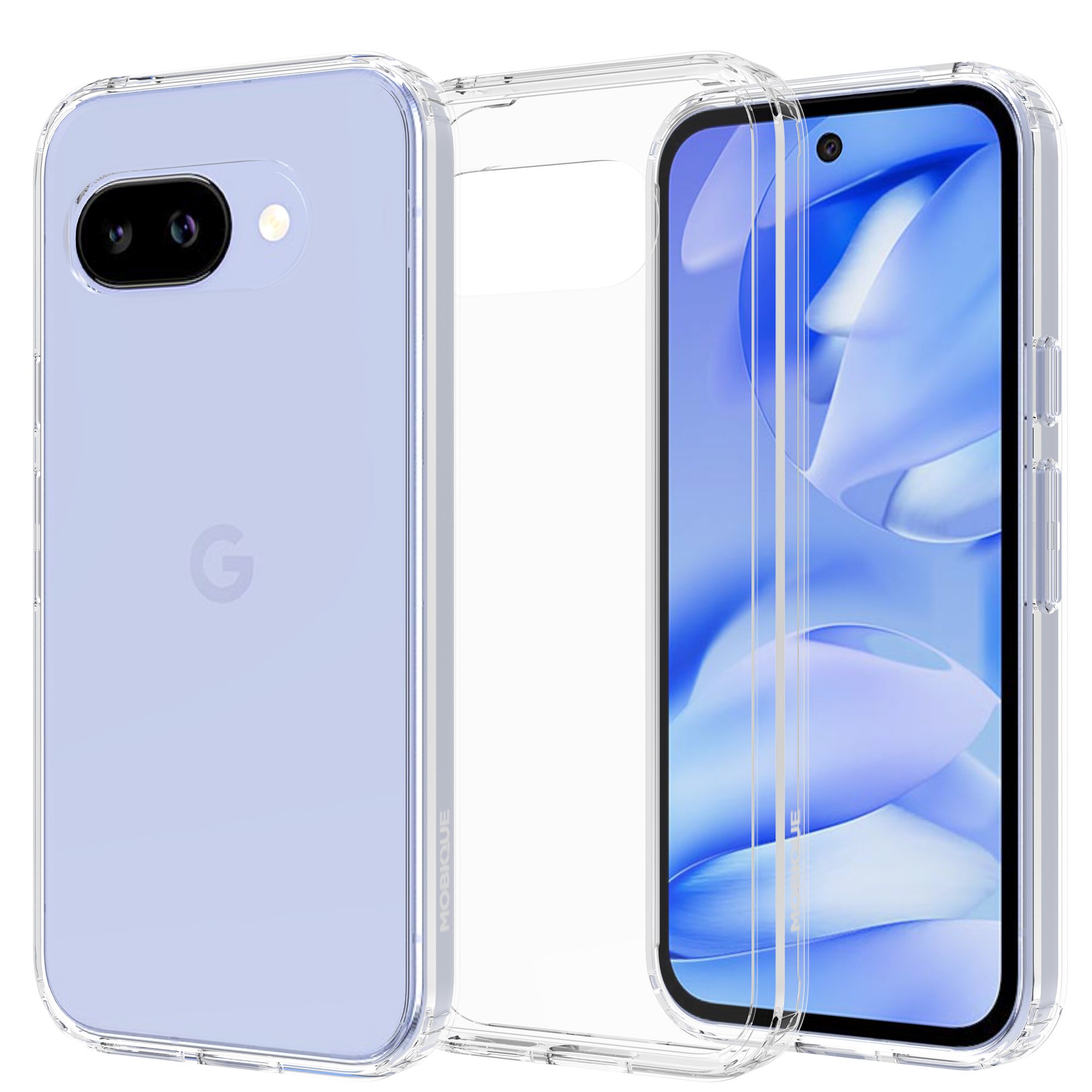 Google Pixel 9a Hybrid Case Transparent