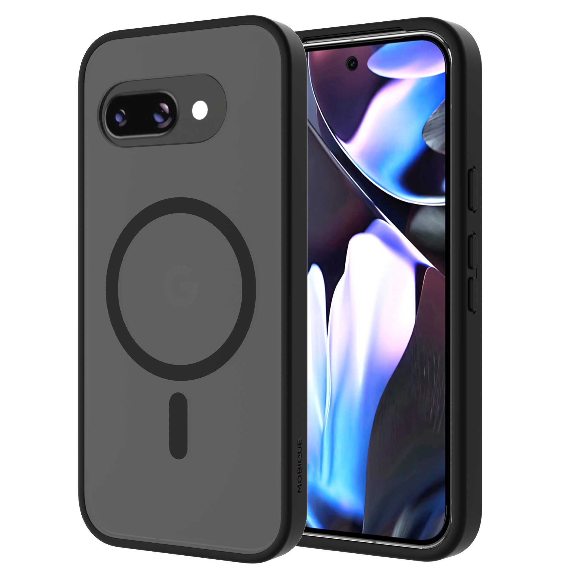 Magnetic Hybrid Case Google Pixel 9a Frosted Black