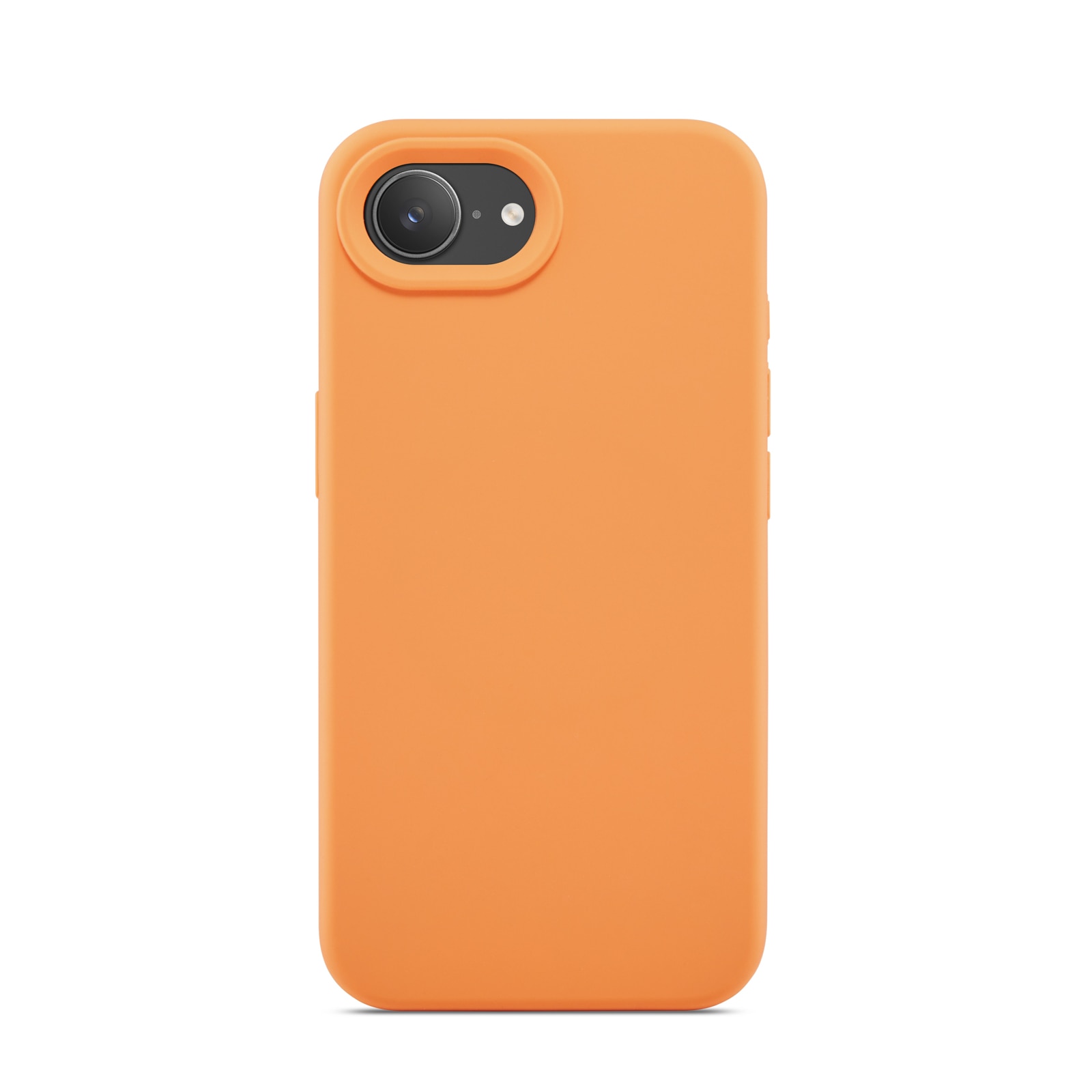 iPhone 16e Magnetic Silicone Case Solar Orange