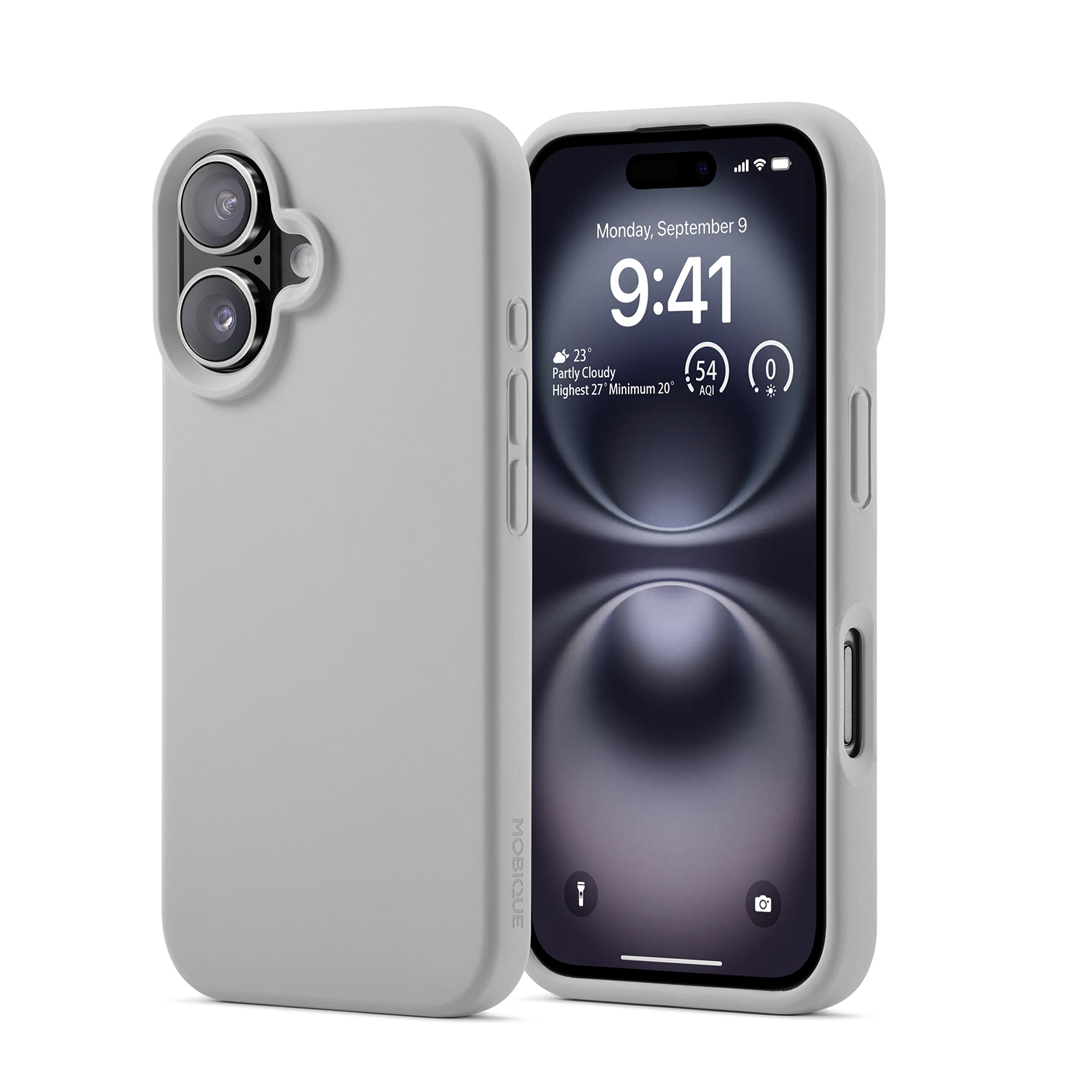 iPhone 16 Magnetic Silicone Case Grey