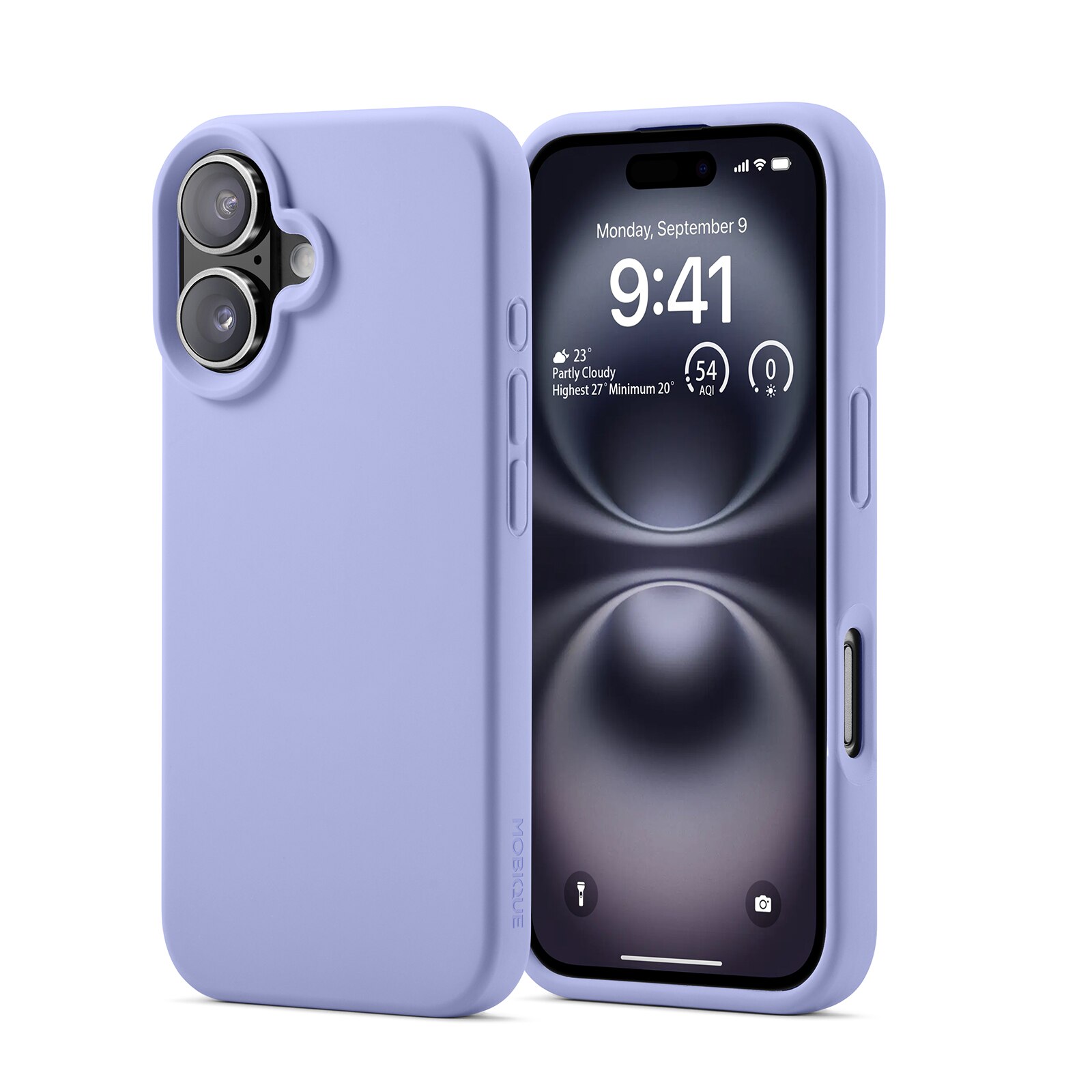 iPhone 16 Magnetic Silicone Case Purple