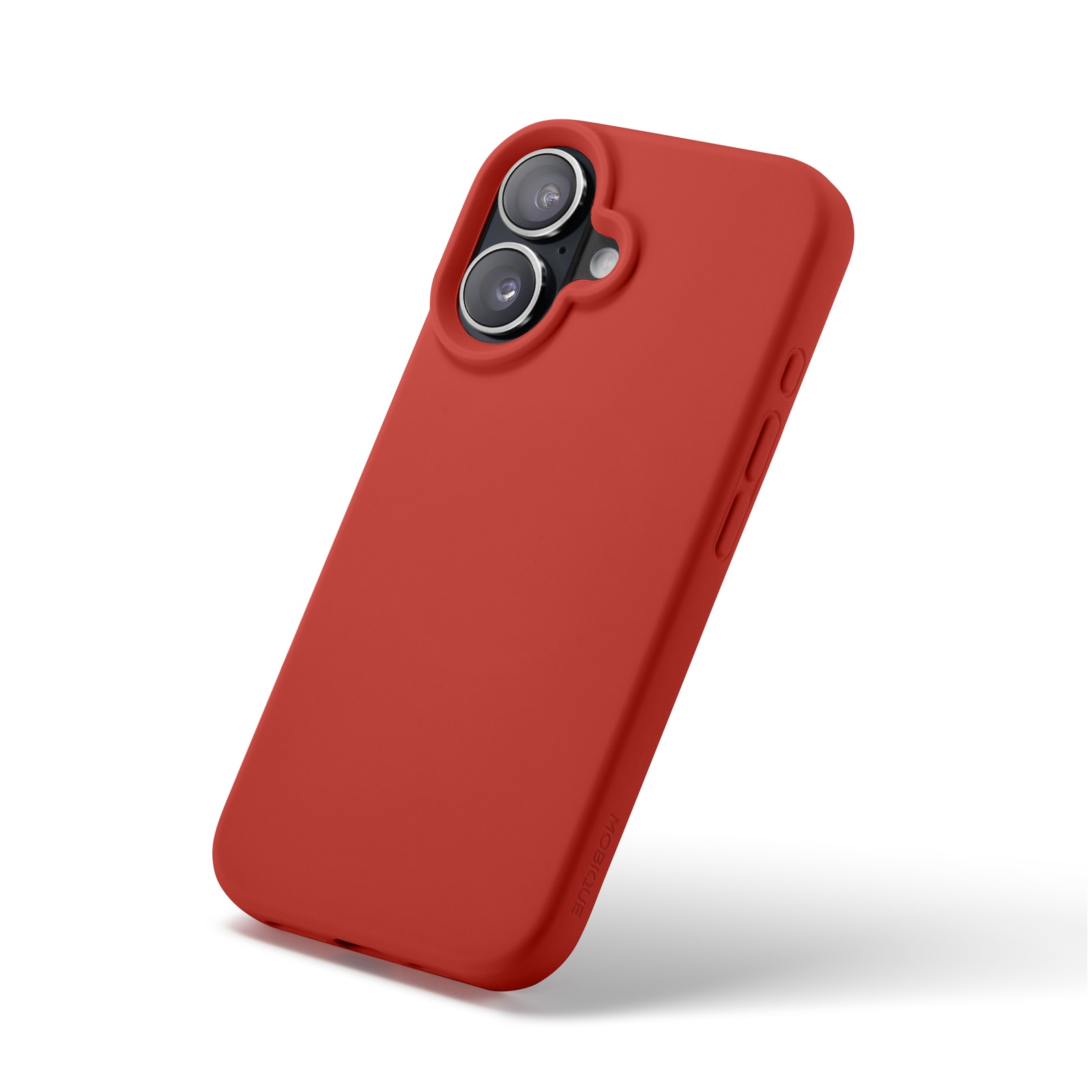 iPhone 16 Magnetic Silicone Case Lava Red