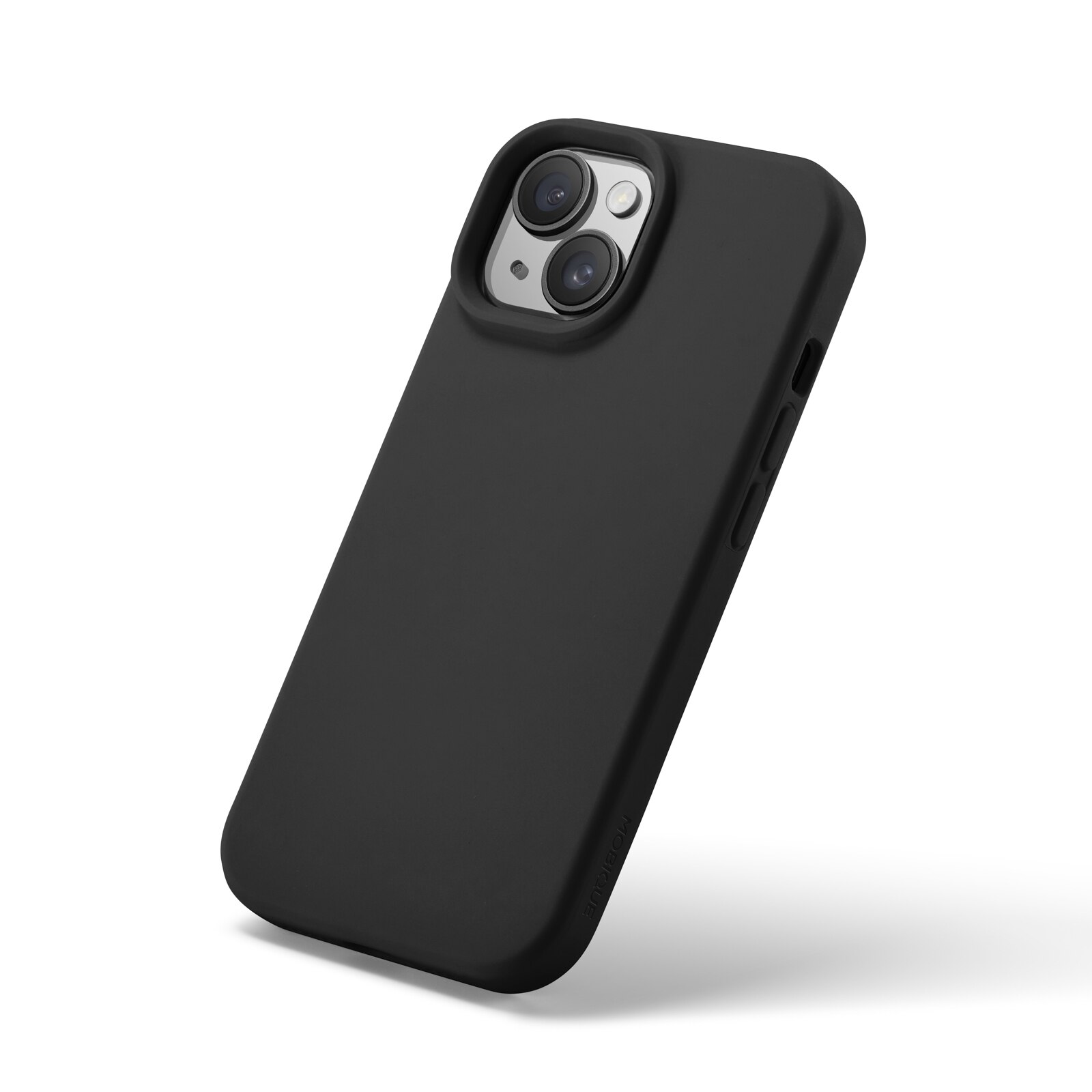 iPhone 15 Magnetic Silicone Case Black