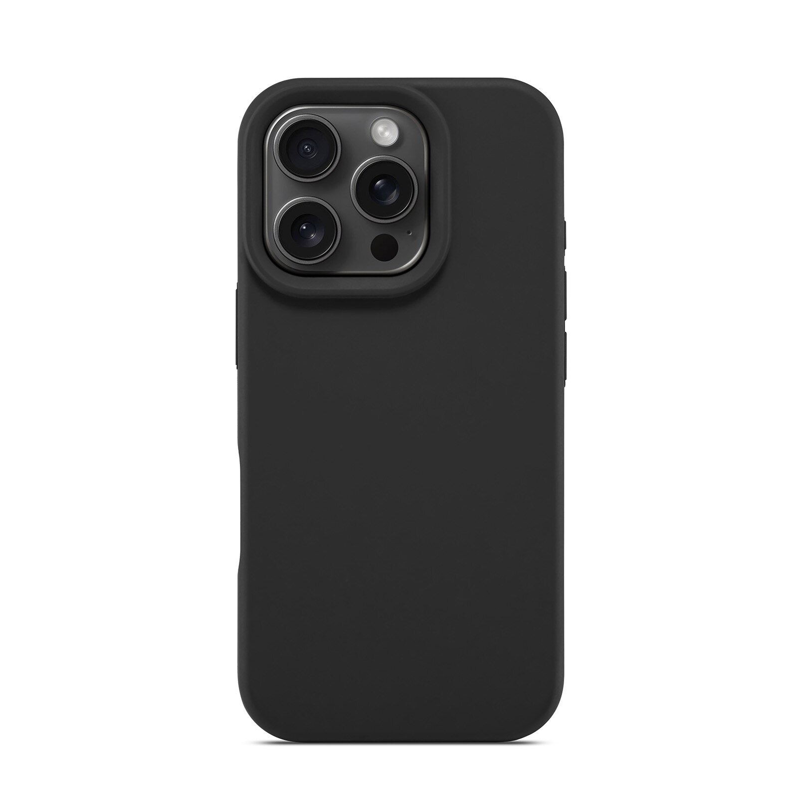 iPhone 16 Pro Magnetic Silicone Case Black