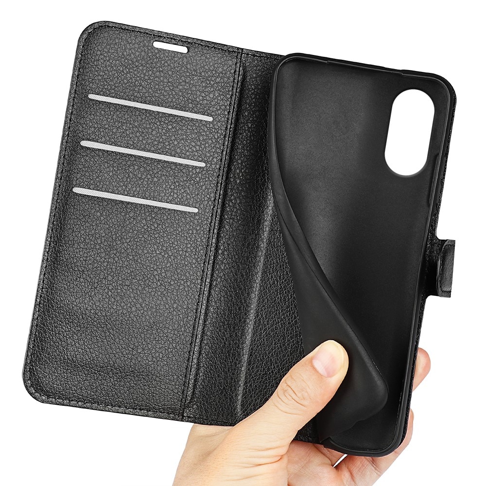 Sony Xperia 10 VI  Wallet Book Cover Black