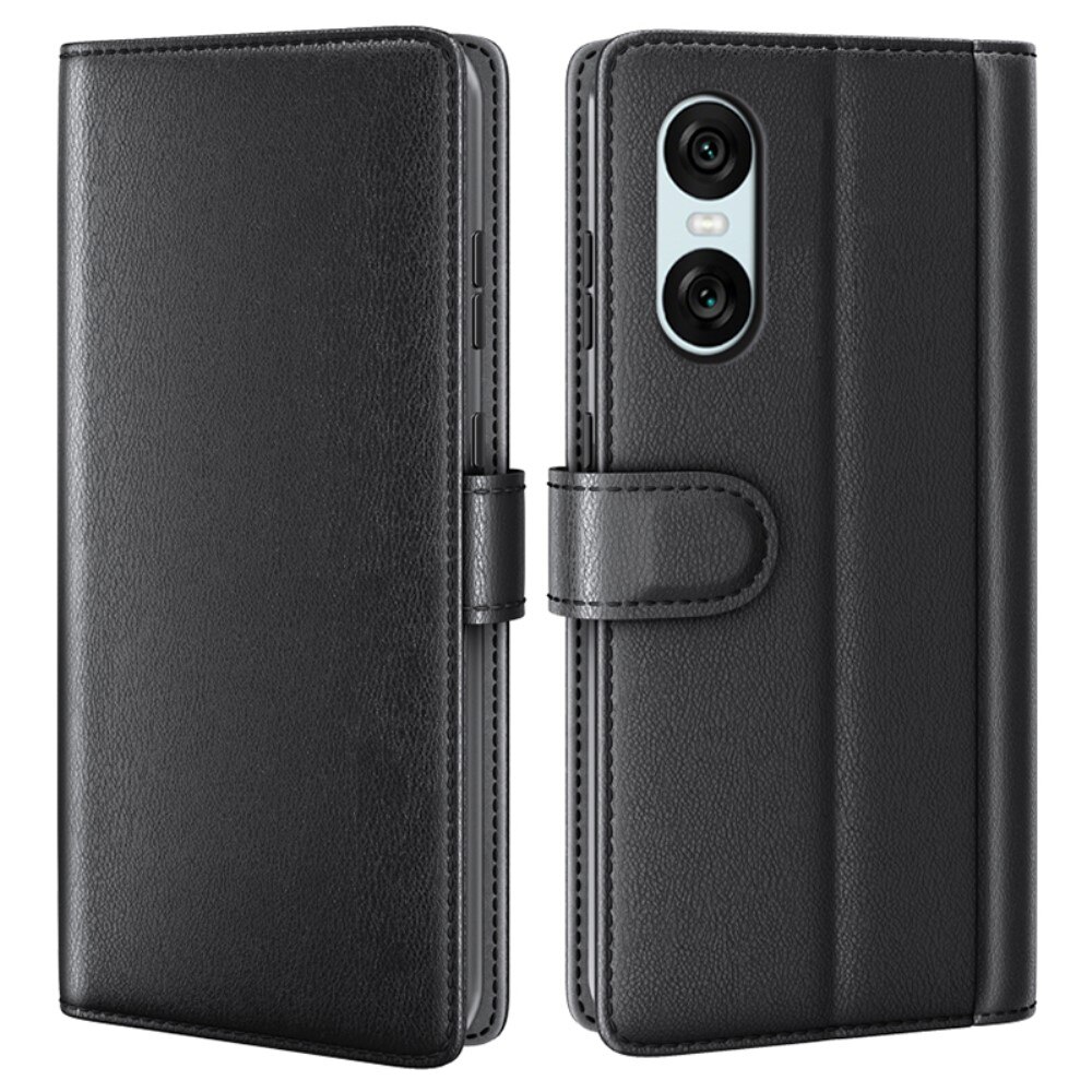 Sony Xperia 10 VI Kit w. Wallet Case and Screen Protector