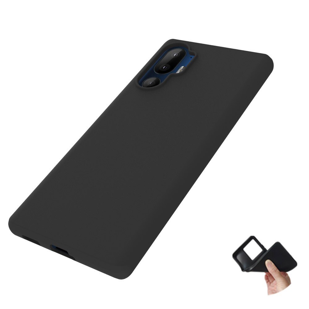 HTC U24 Pro Shock-resistant TPU Case Black