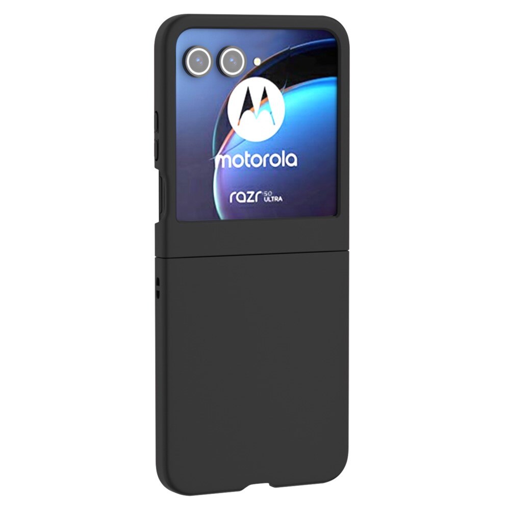 Motorola Razr 50 Rubberized Hard Case Black