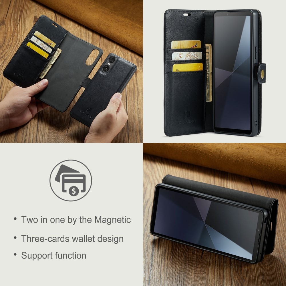 Sony Xperia 10 VI Magnet Wallet Black